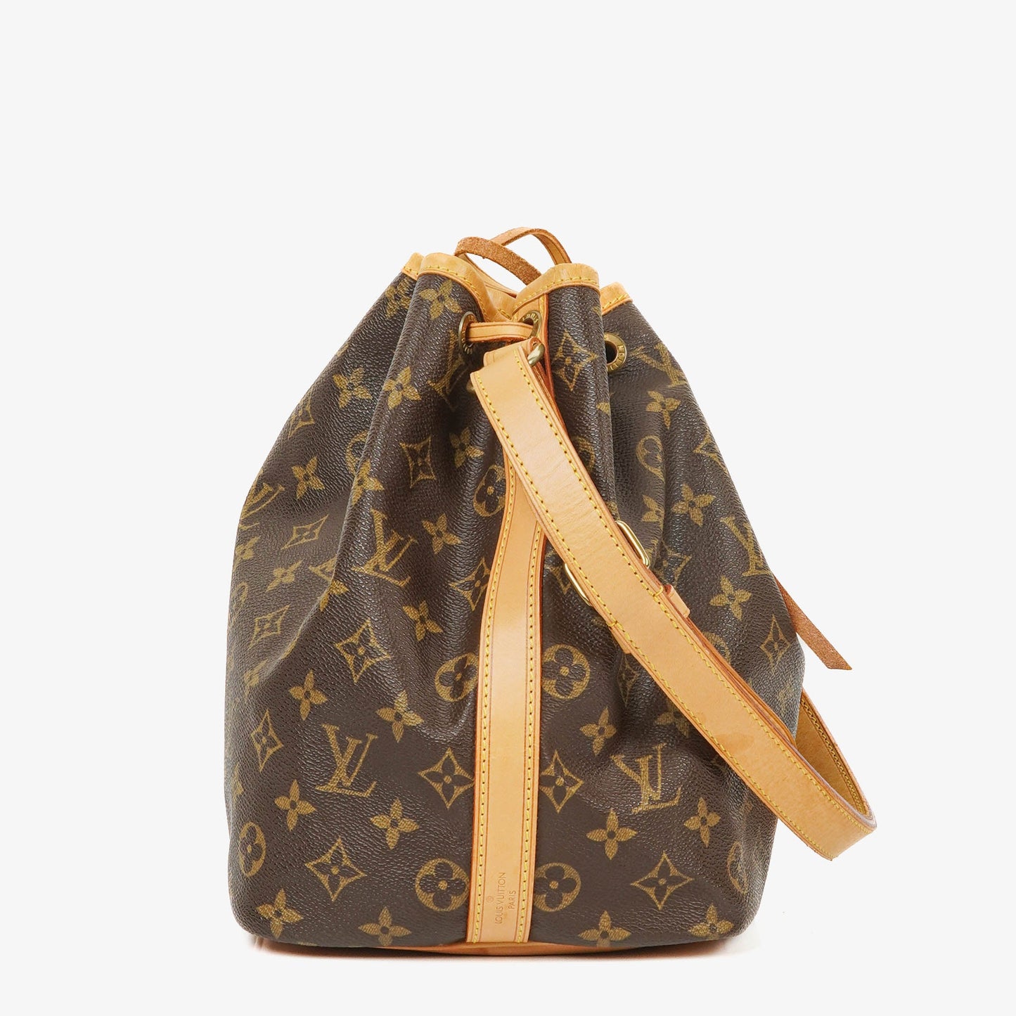 Louis Vuitton Petit Noe Monogram Canvas Shoulder Bag