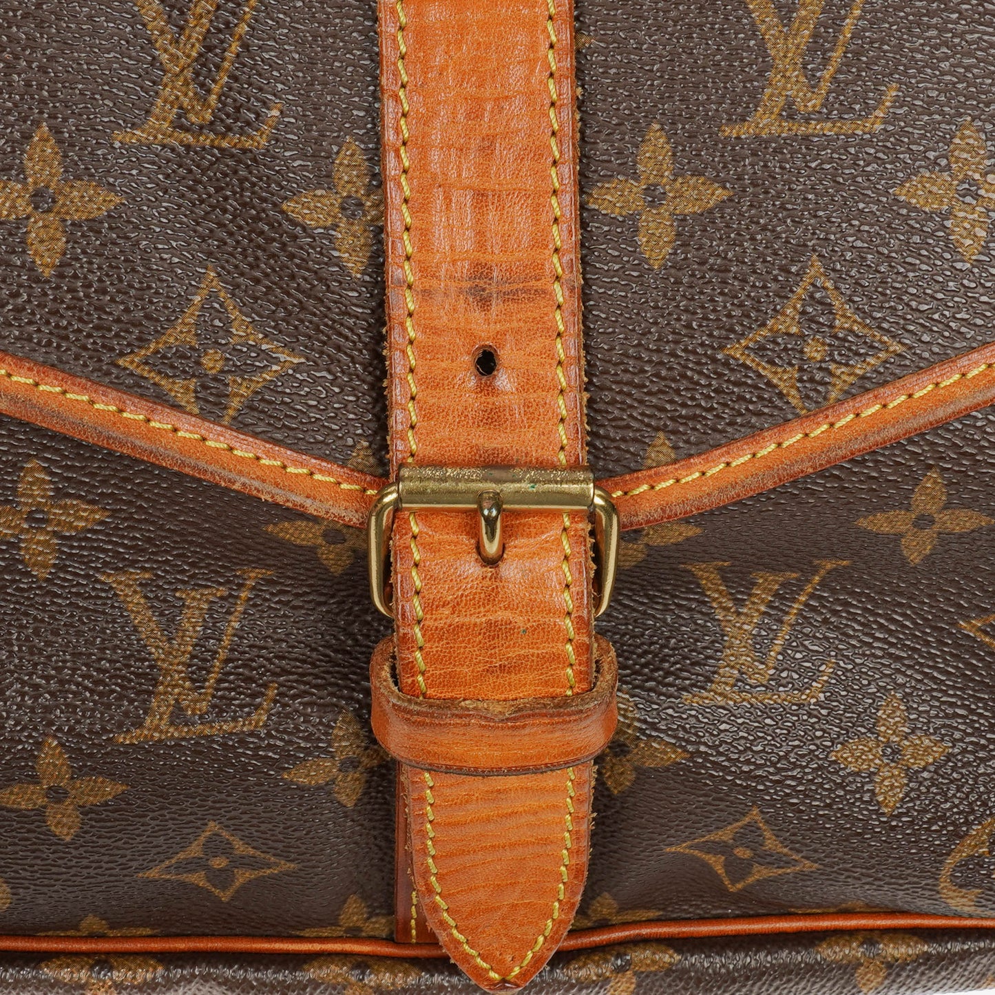 Louis Vuitton Saumur Monogram Canvas 35 Bag
