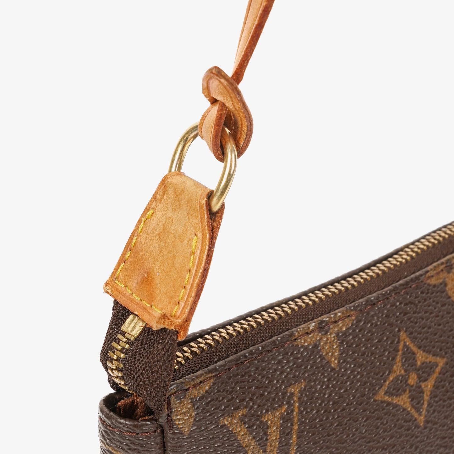 Louis Vuitton Pochette Accessoires Monogram Canvas Clutch Handbag