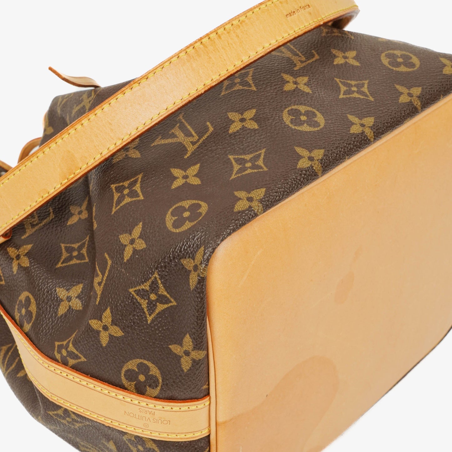 Louis Vuitton Petit Noe Monogram Canvas Shoulder Bag