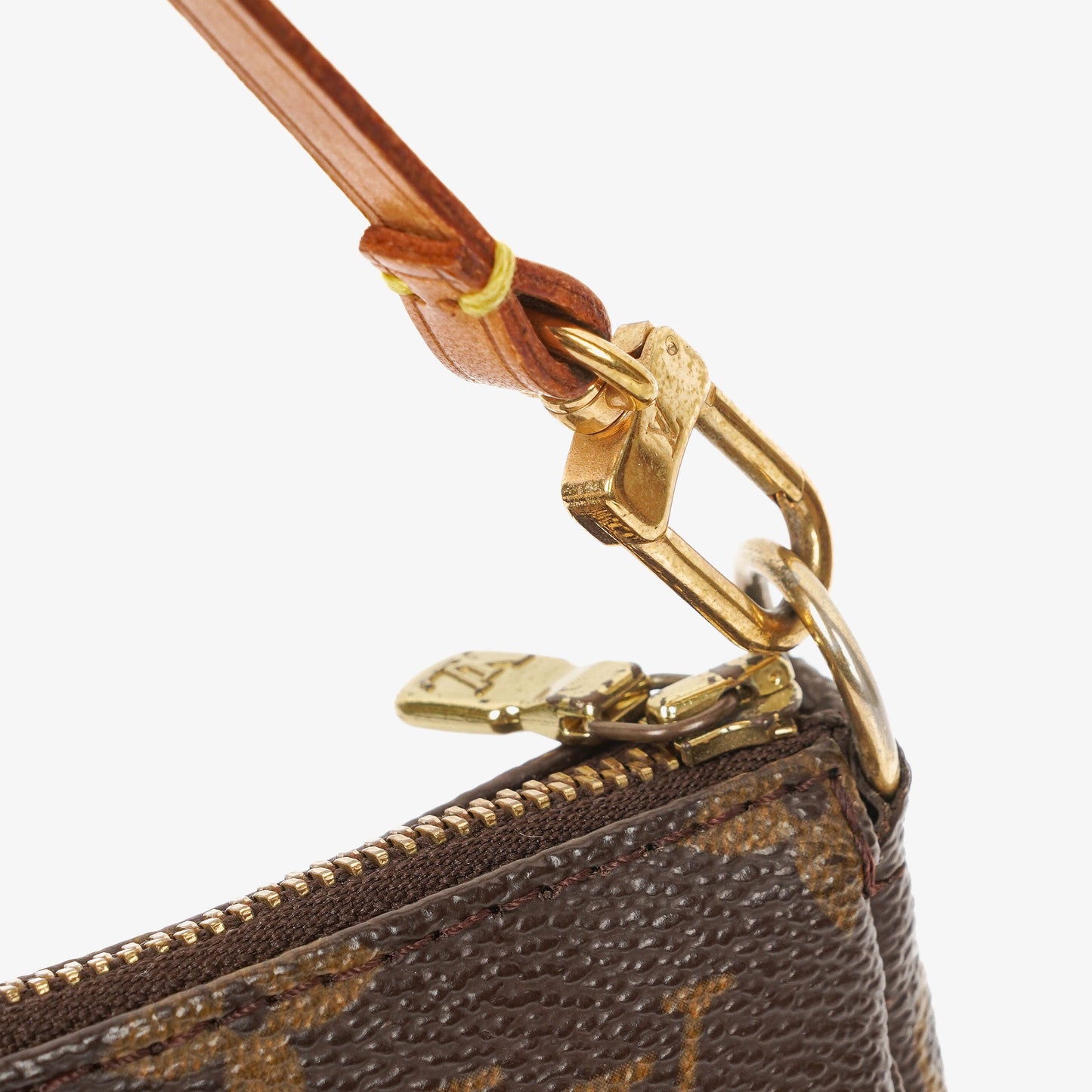 Louis Vuitton Pochette Accessoires Monogram Canvas Clutch Handbag