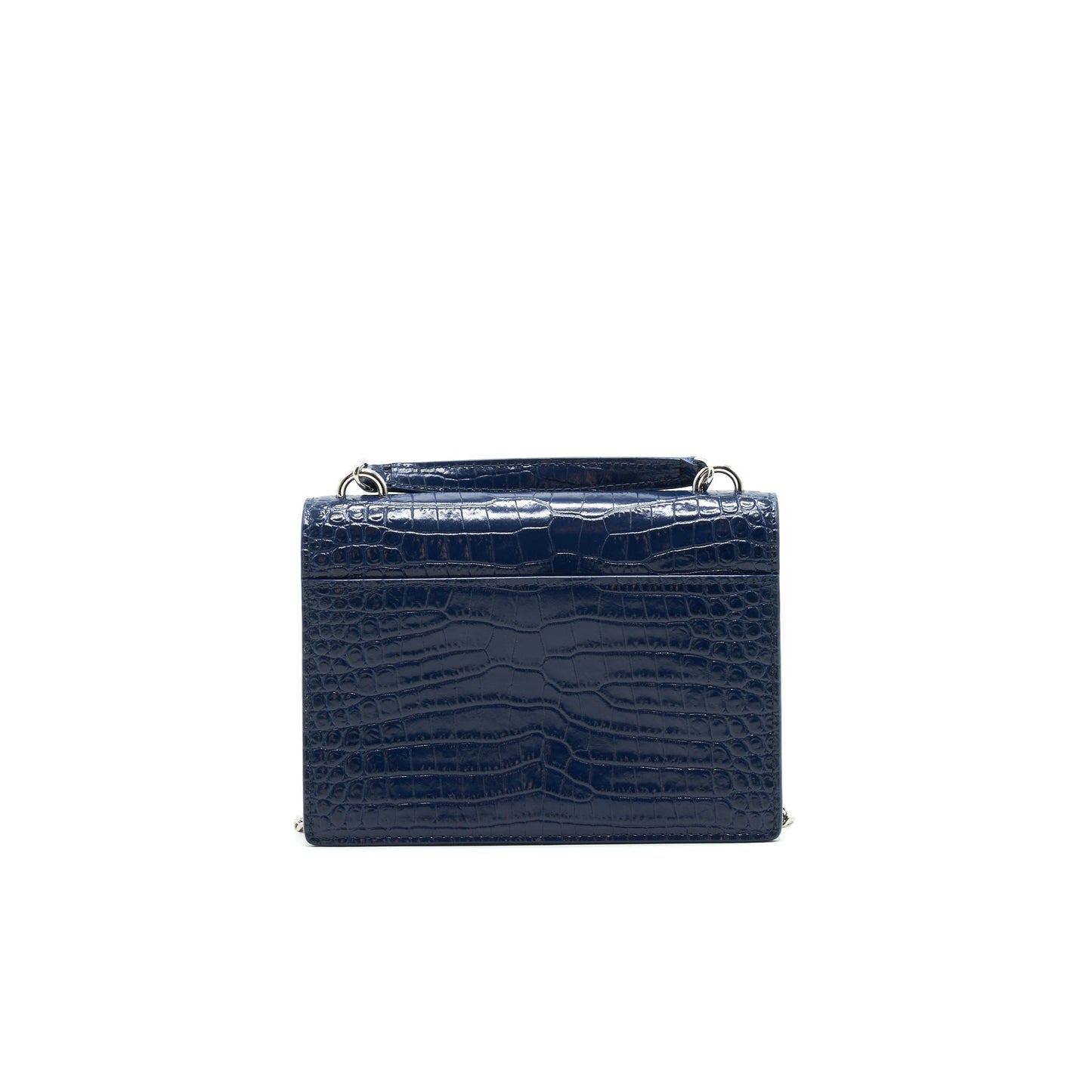 Saint Laurent Sunset Chain Wallet Navy