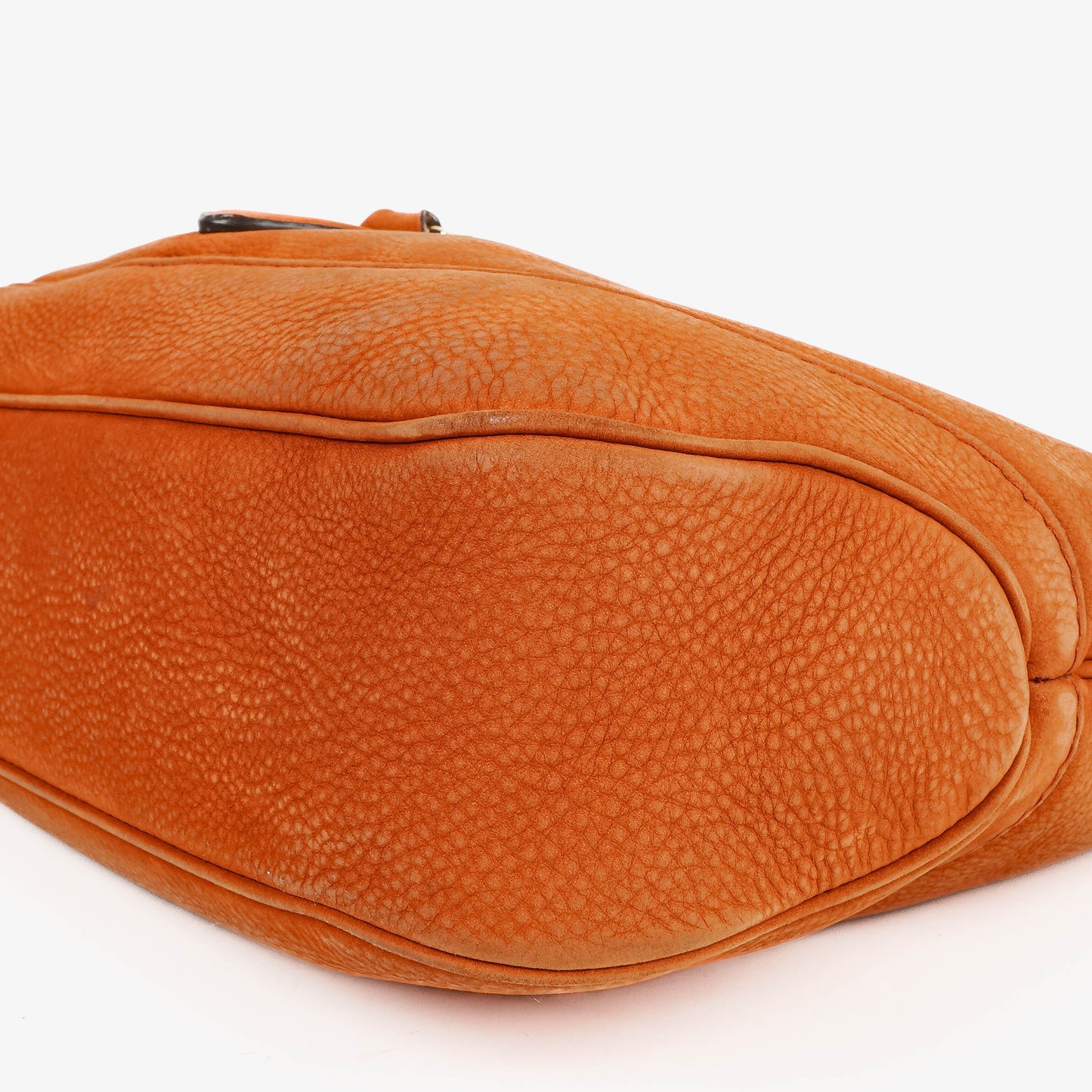 Gucci Jackie Orange Leather Shoulder Bag