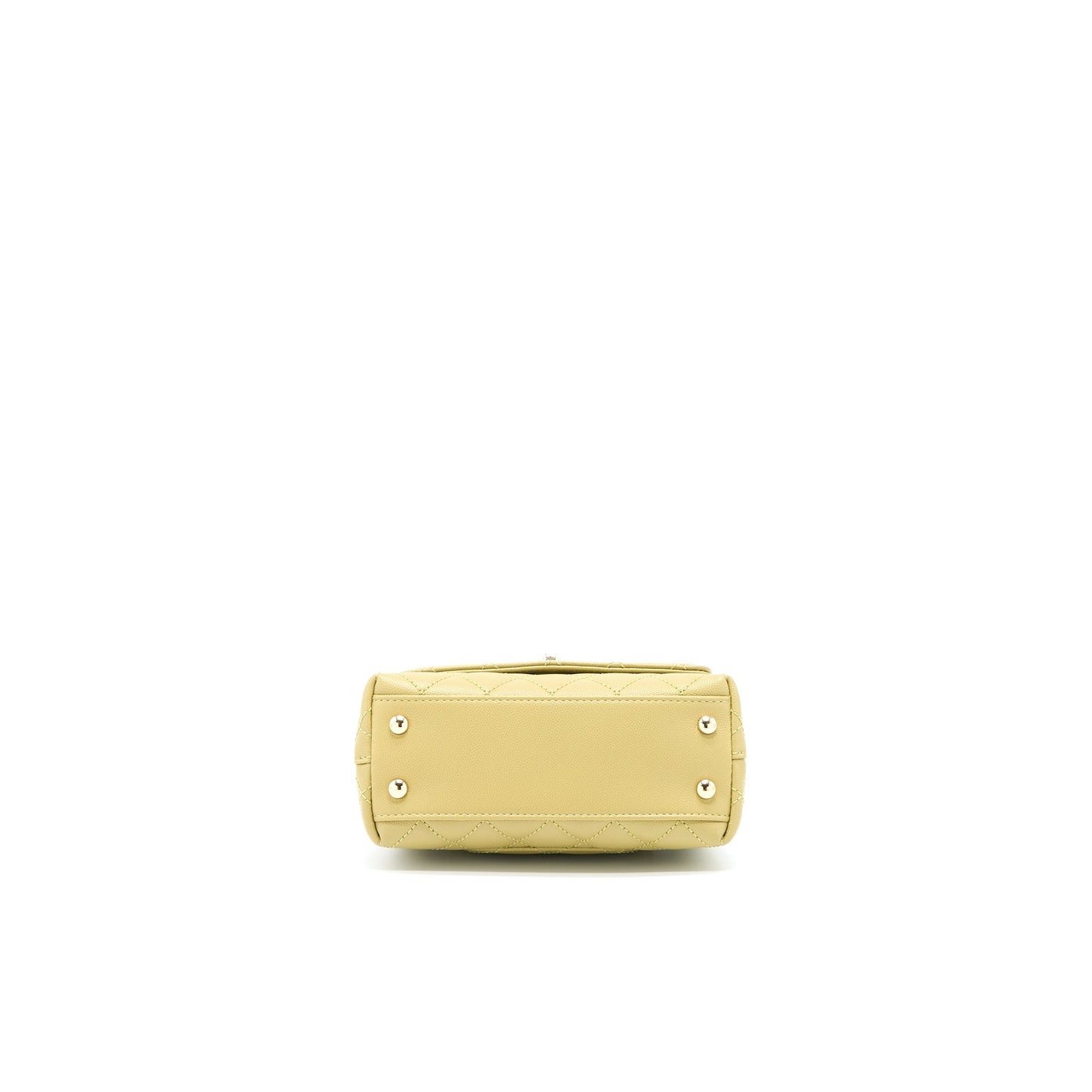 Chanel Extra Mini Coco Handle Caviar Green L (Microchip)