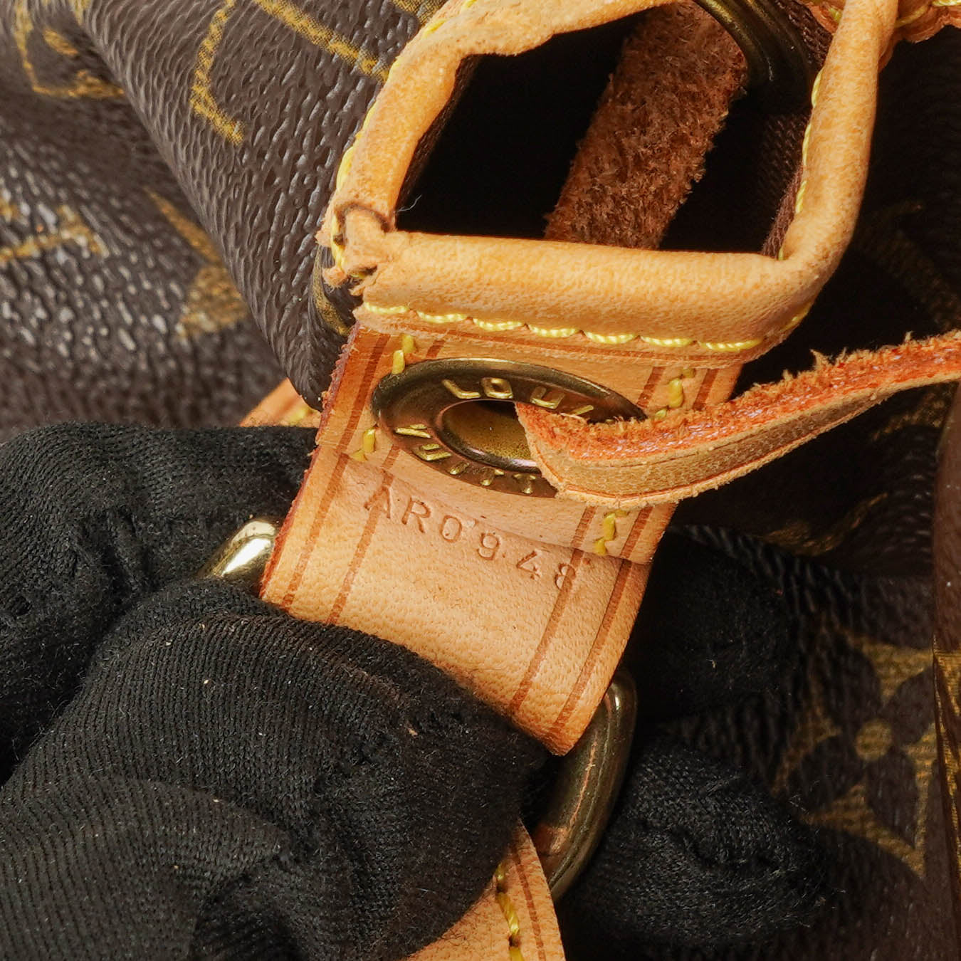Louis Vuitton Petit Noe Monogram Canvas Shoulder Bag