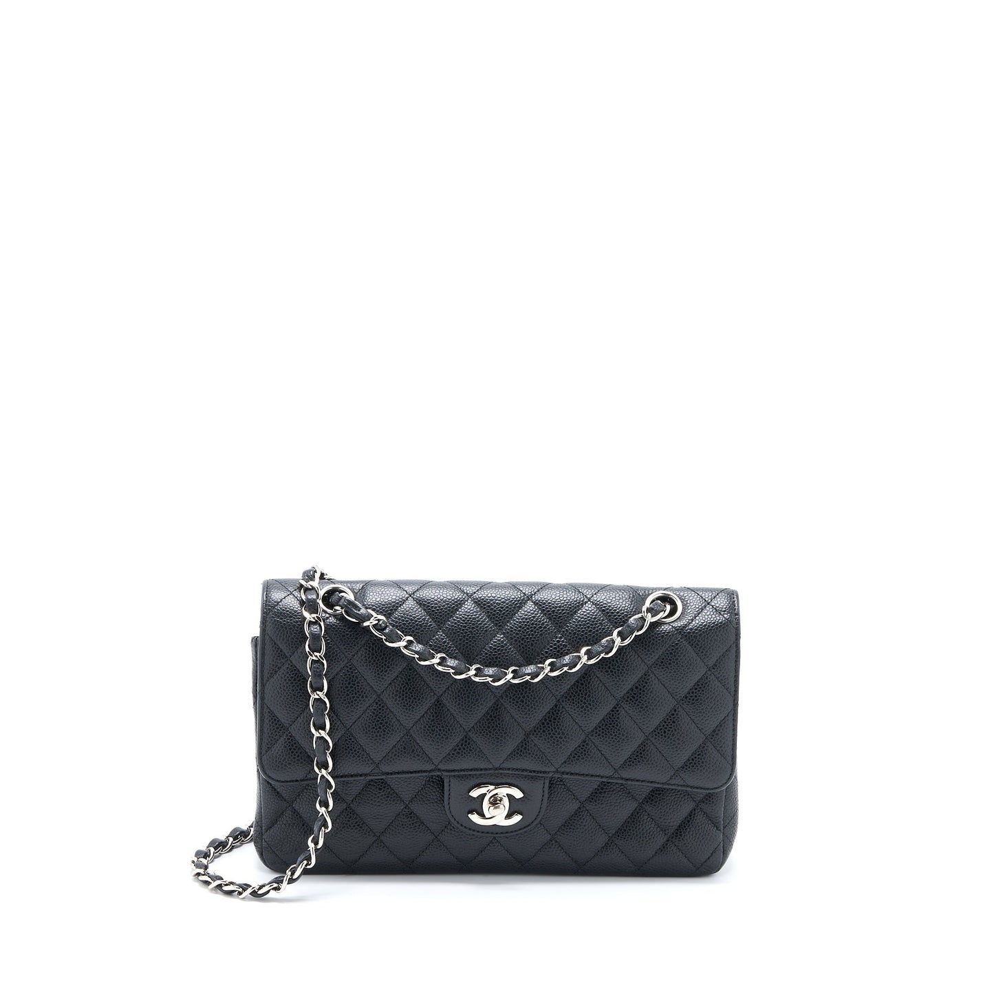 Chanel Medium Classic Flap Bag Caviar Black