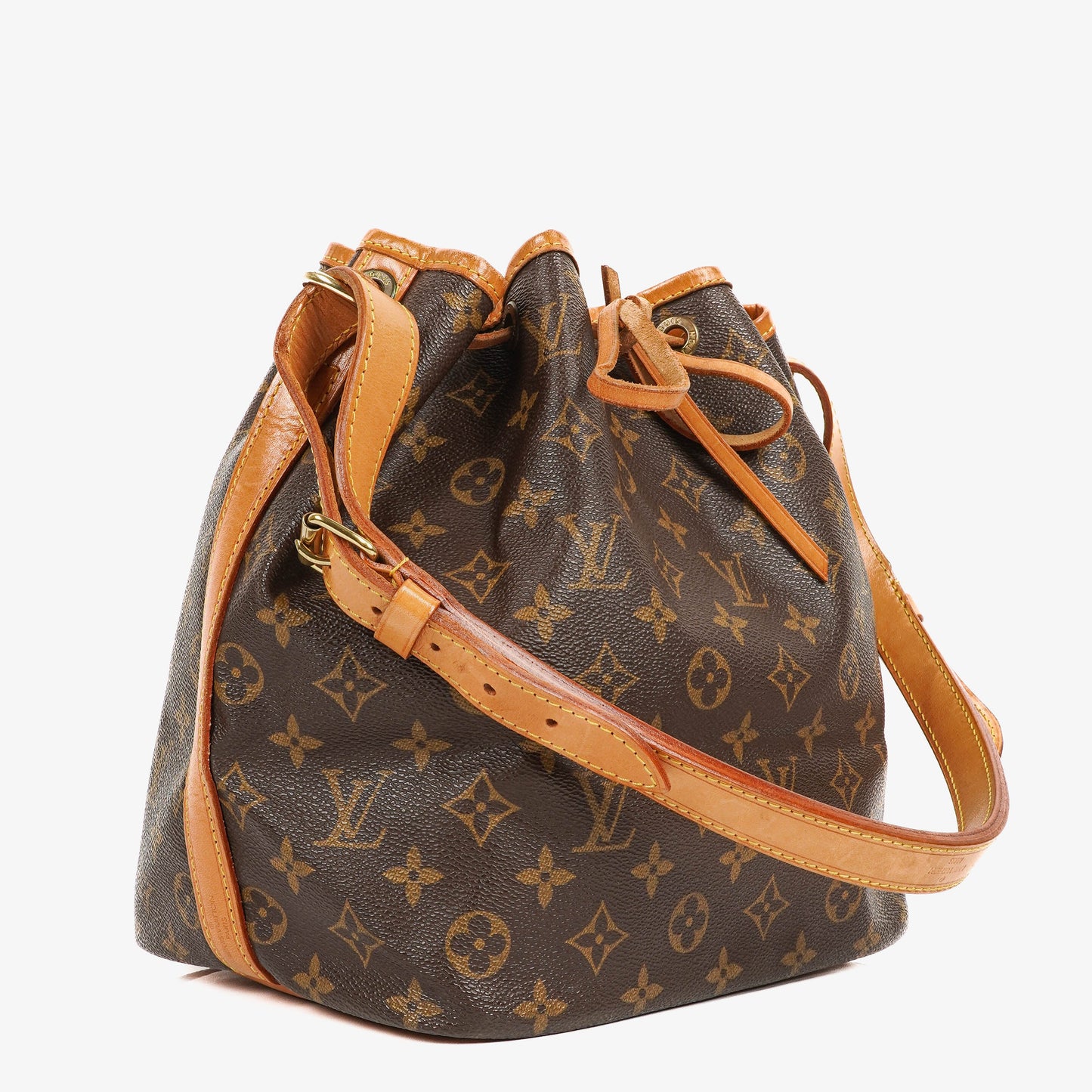 Louis Vuitton Petit Noe Monogram Canvas Shoulder Bag