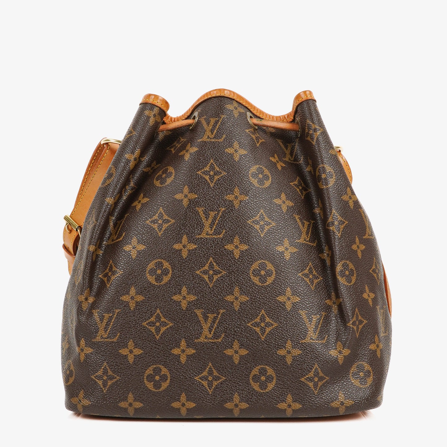 Louis Vuitton Petit Noe Monogram Canvas Shoulder Bag