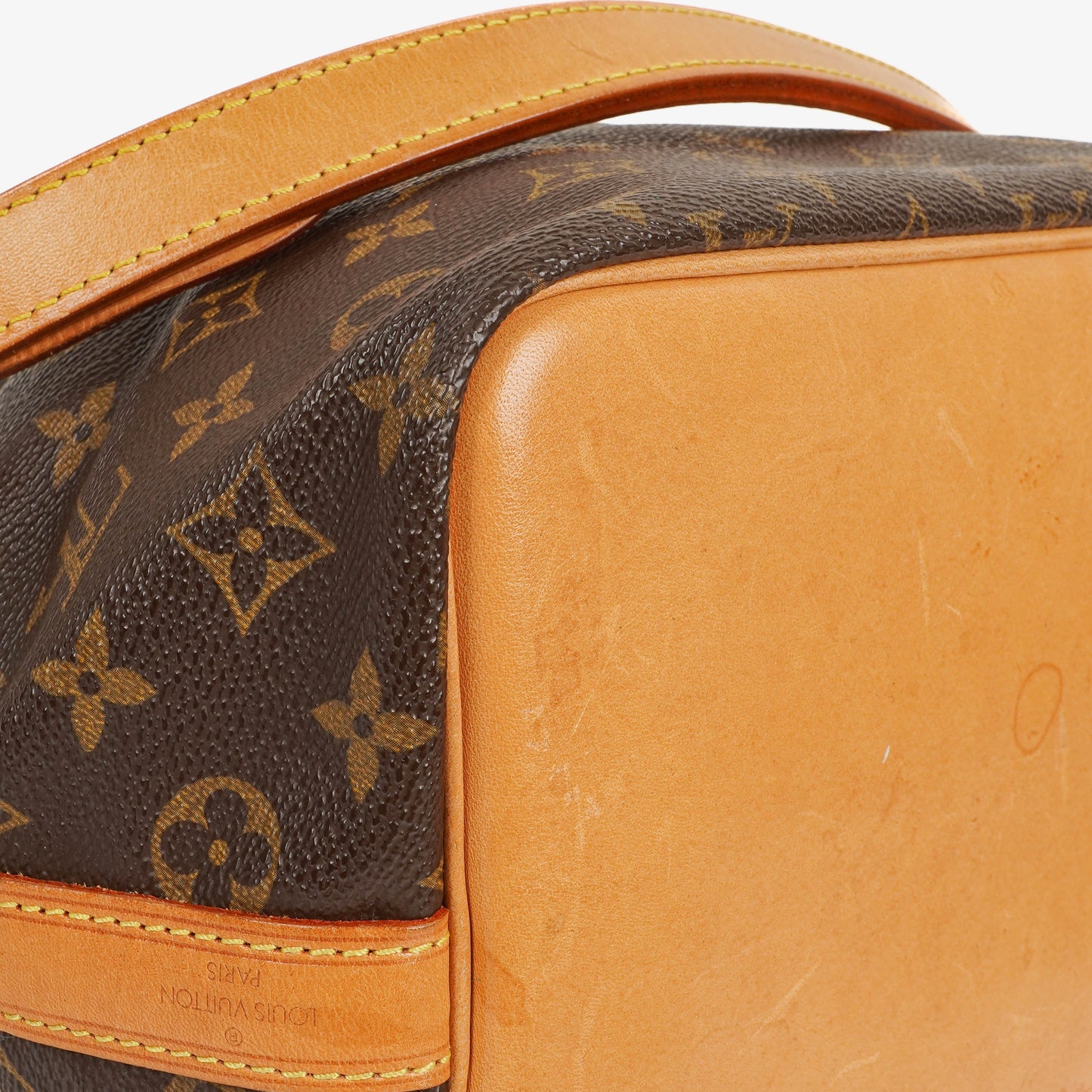 Louis Vuitton Petit Noe Monogram Canvas Shoulder Bag