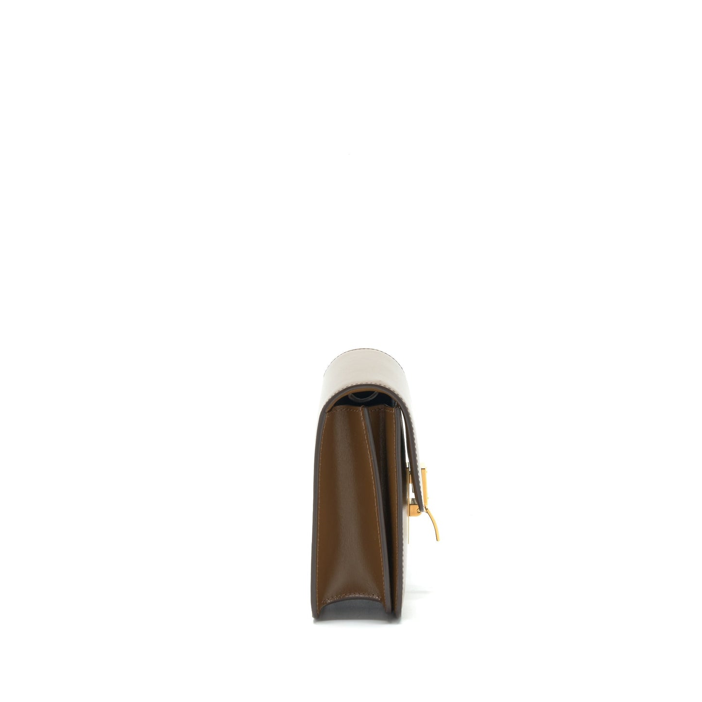Celine Teen Classic Box Purse Calfskin camel
