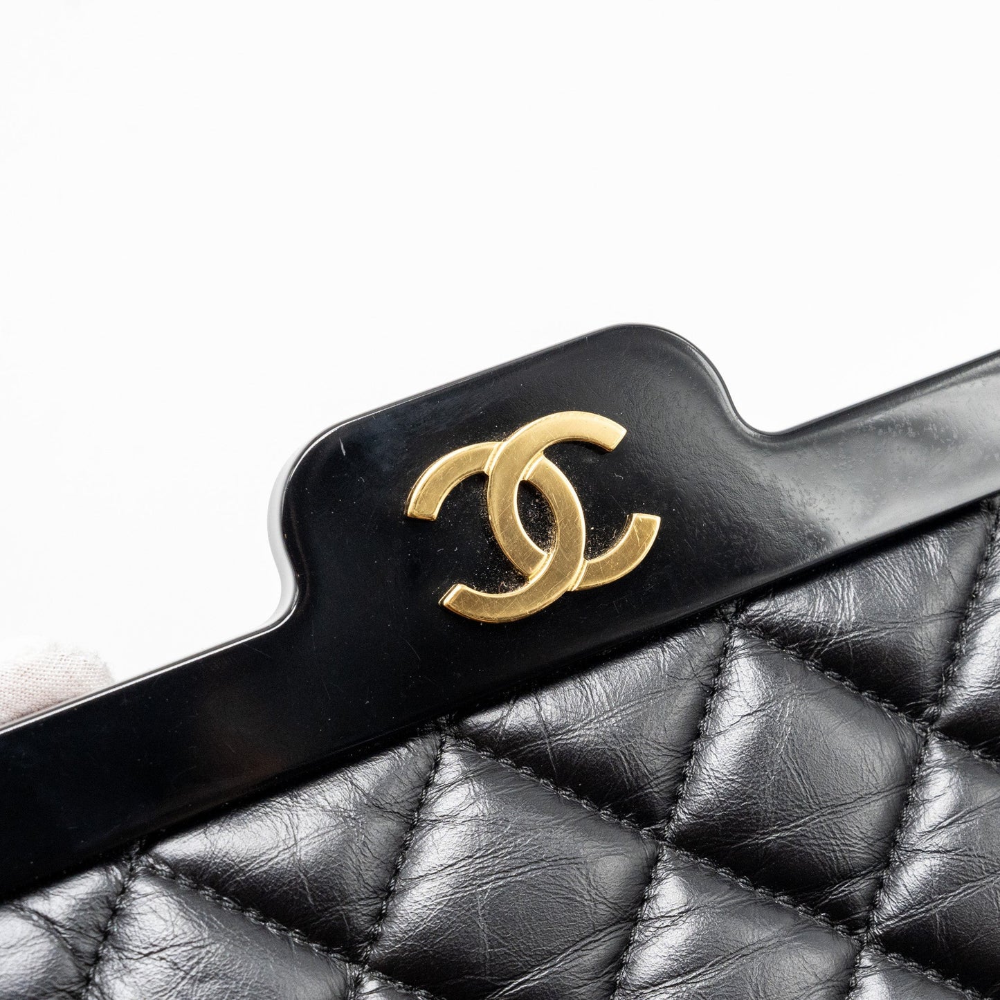 Chanel Hanger Reissue Flap Bag Limited Edition Aged Calfskin Black