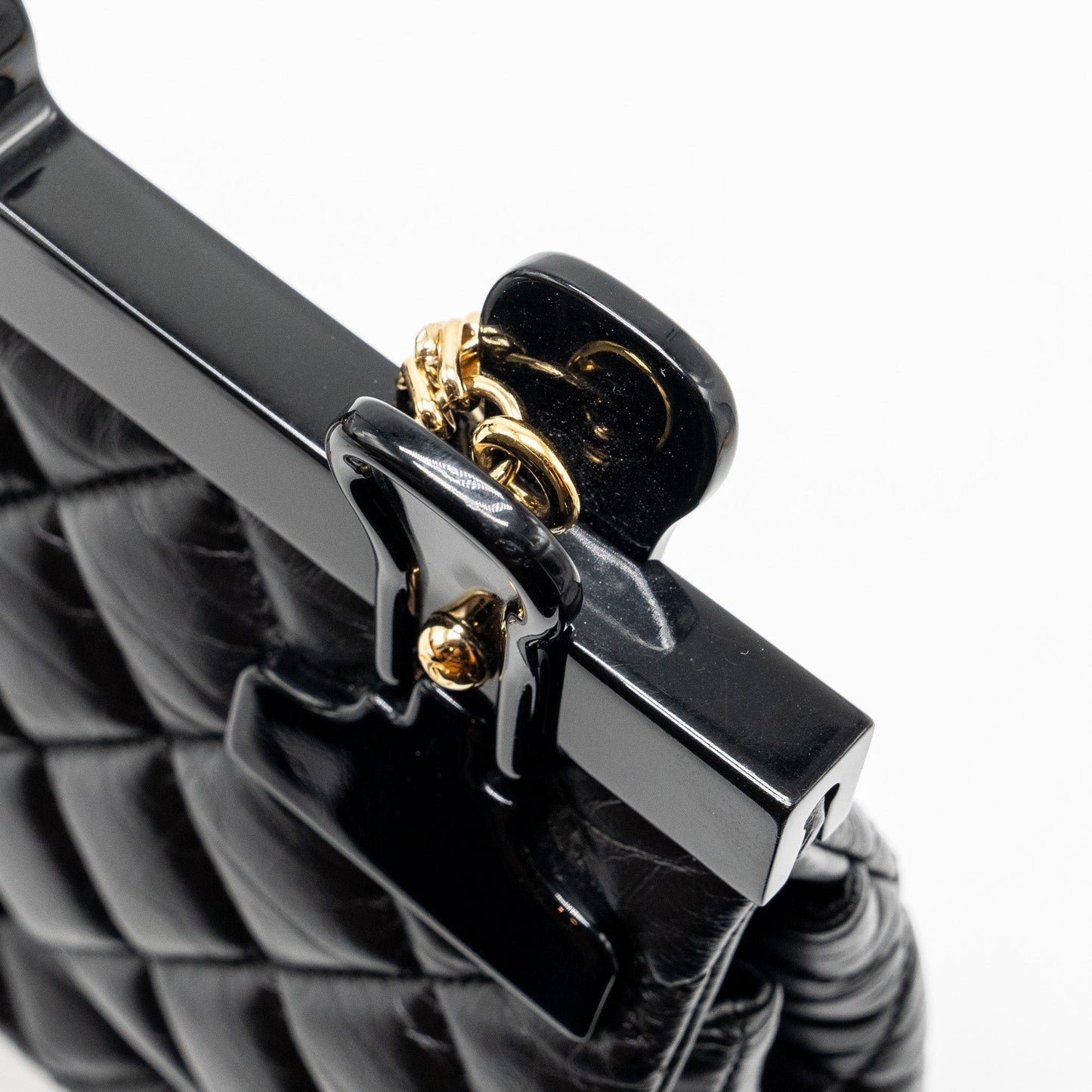 Chanel Hanger Reissue Flap Bag Limited Edition Aged Calfskin Black