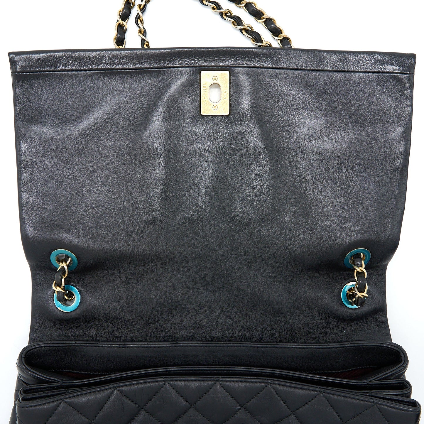 Chanel Quilted Seasonal Flap Bag Black