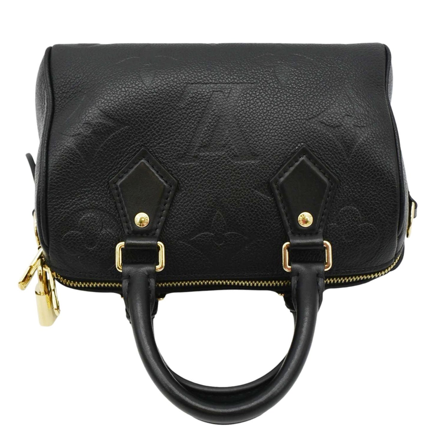 LOUIS VUITTON  20 Bandouliere Empreinte Leather Shoulder Bag Black