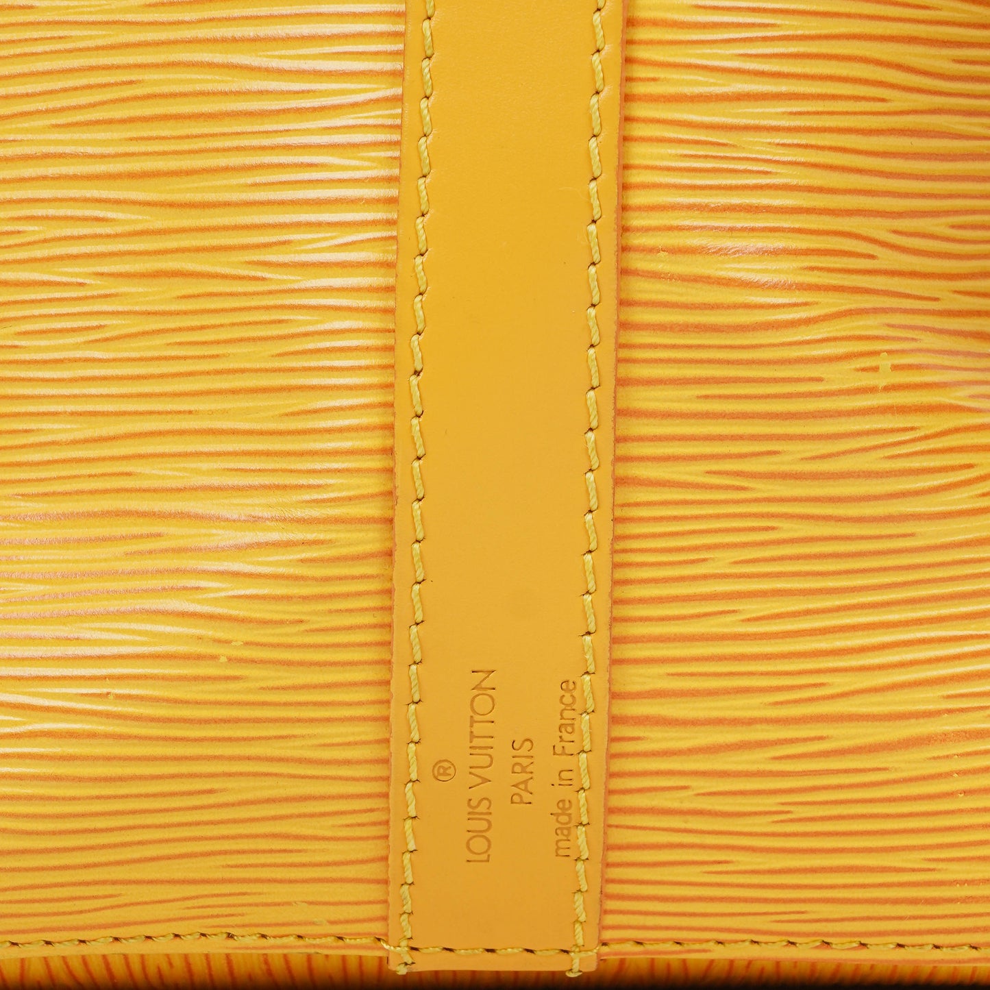Louis Vuitton Petit Noe Yellow EPI Leather Shoulder Bag