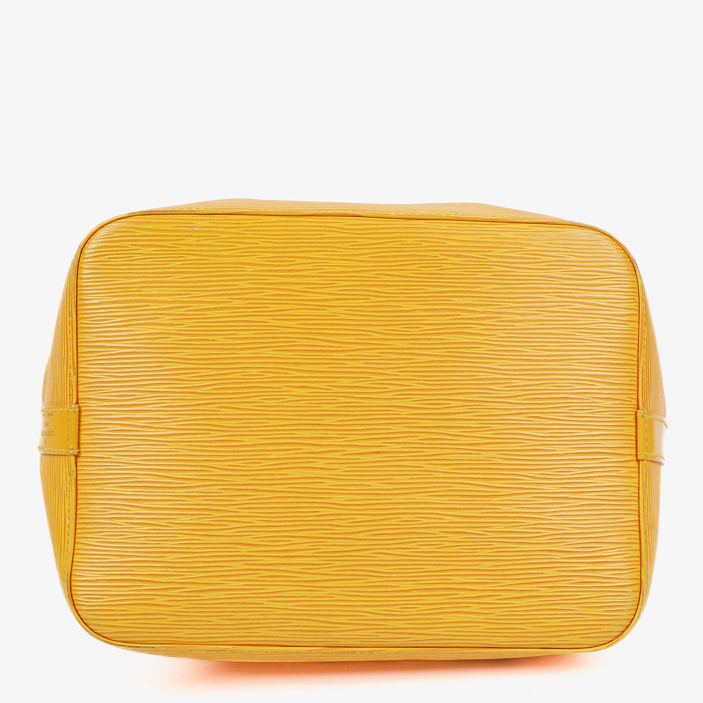 Louis Vuitton Petit Noe Yellow EPI Leather Shoulder Bag