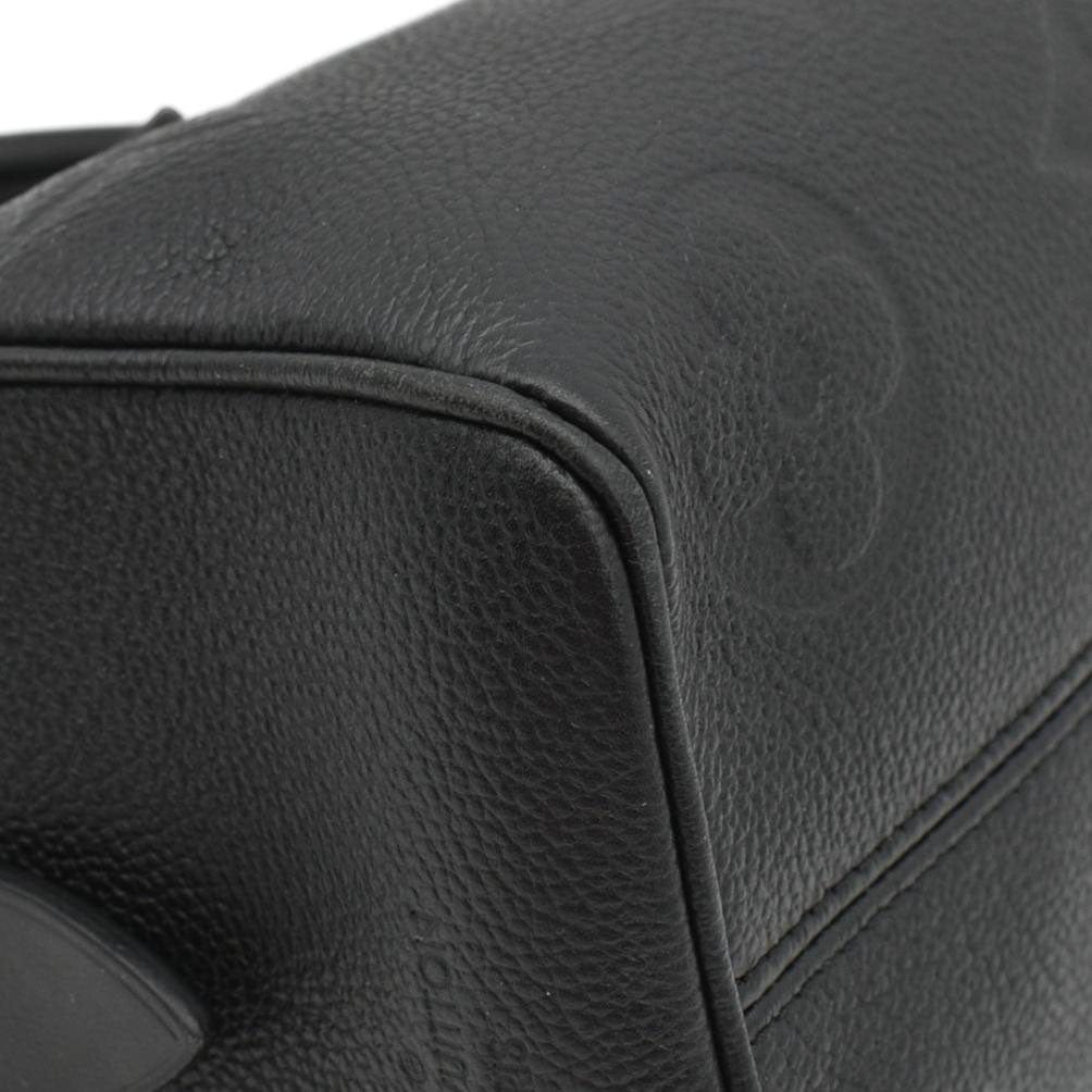 LOUIS VUITTON  20 Bandouliere Empreinte Leather Shoulder Bag Black