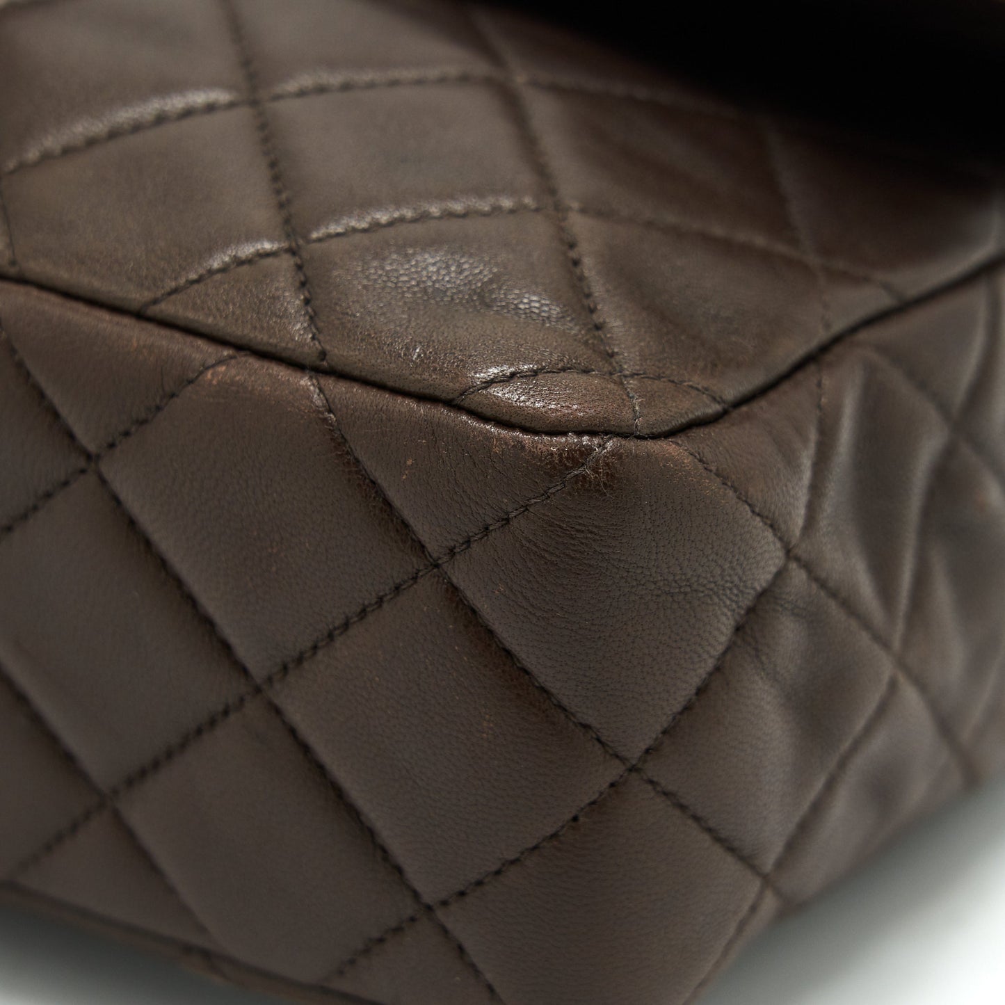Chanel Medium Flap Bag Chocolate
