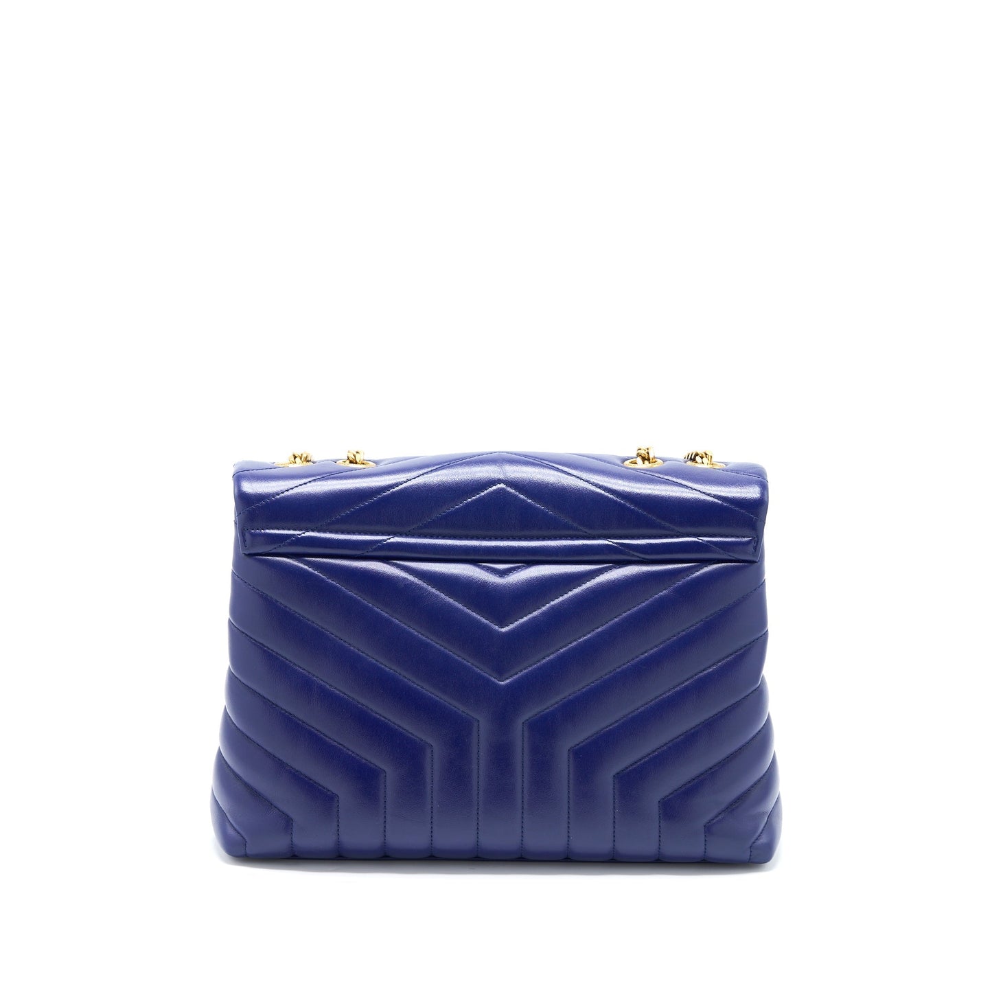 Saint Laurent/ Medium Loulou Mini Purse Calfskin Blue