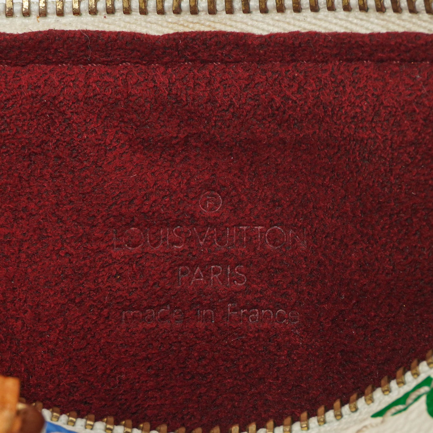 Louis Vuitton Takashi Murakami Nano  White Multicolour Monogram Coated Canvas Mini Bag