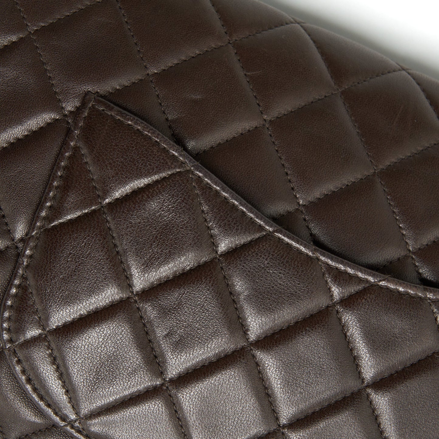 Chanel Medium Flap Bag Chocolate