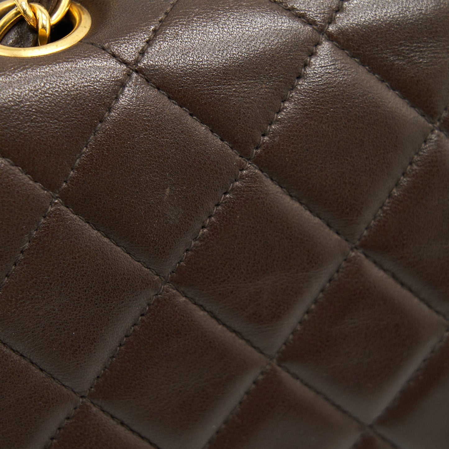 Chanel Medium Flap Bag Chocolate