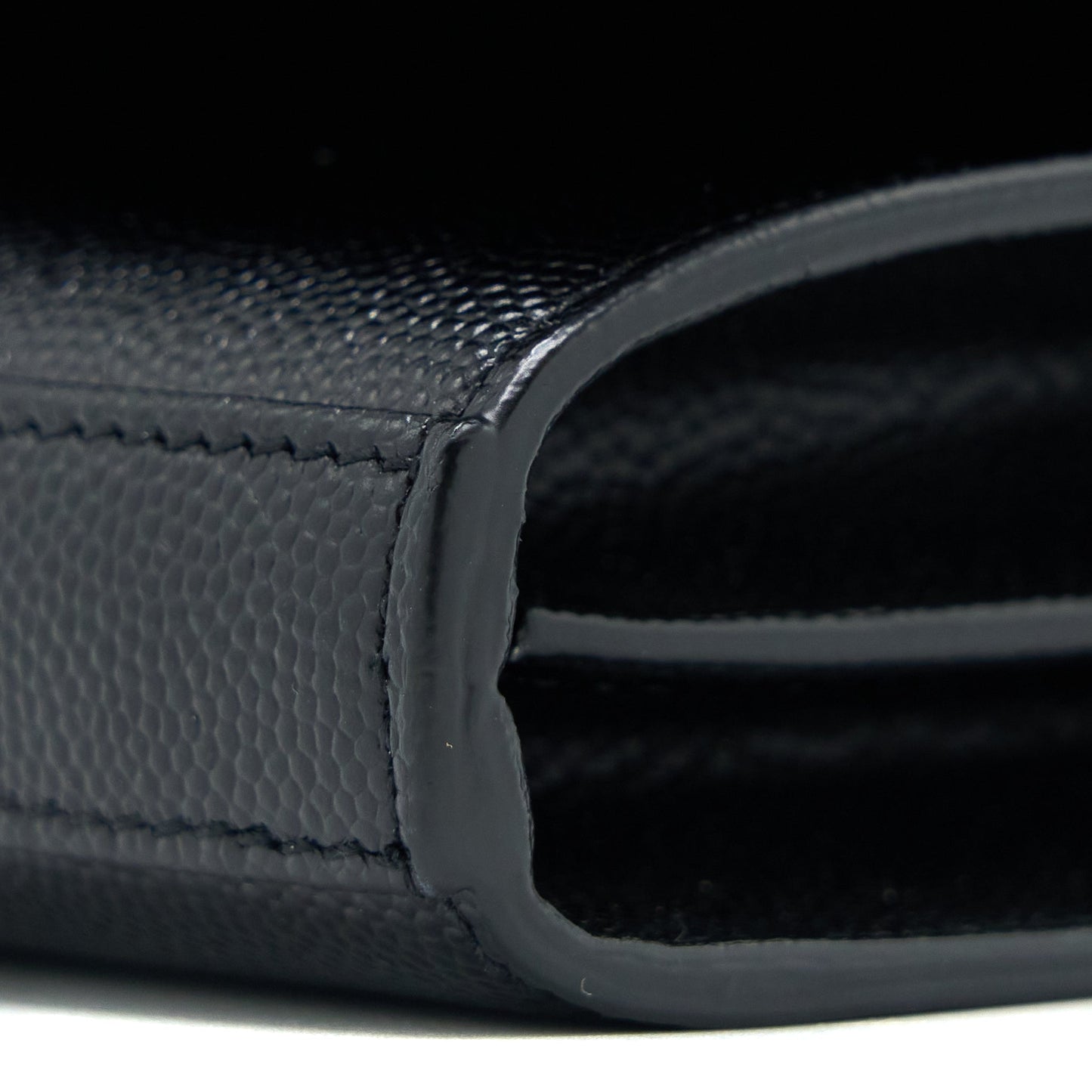 Saint Laurent / Kate Purse Grained Calfskin Black