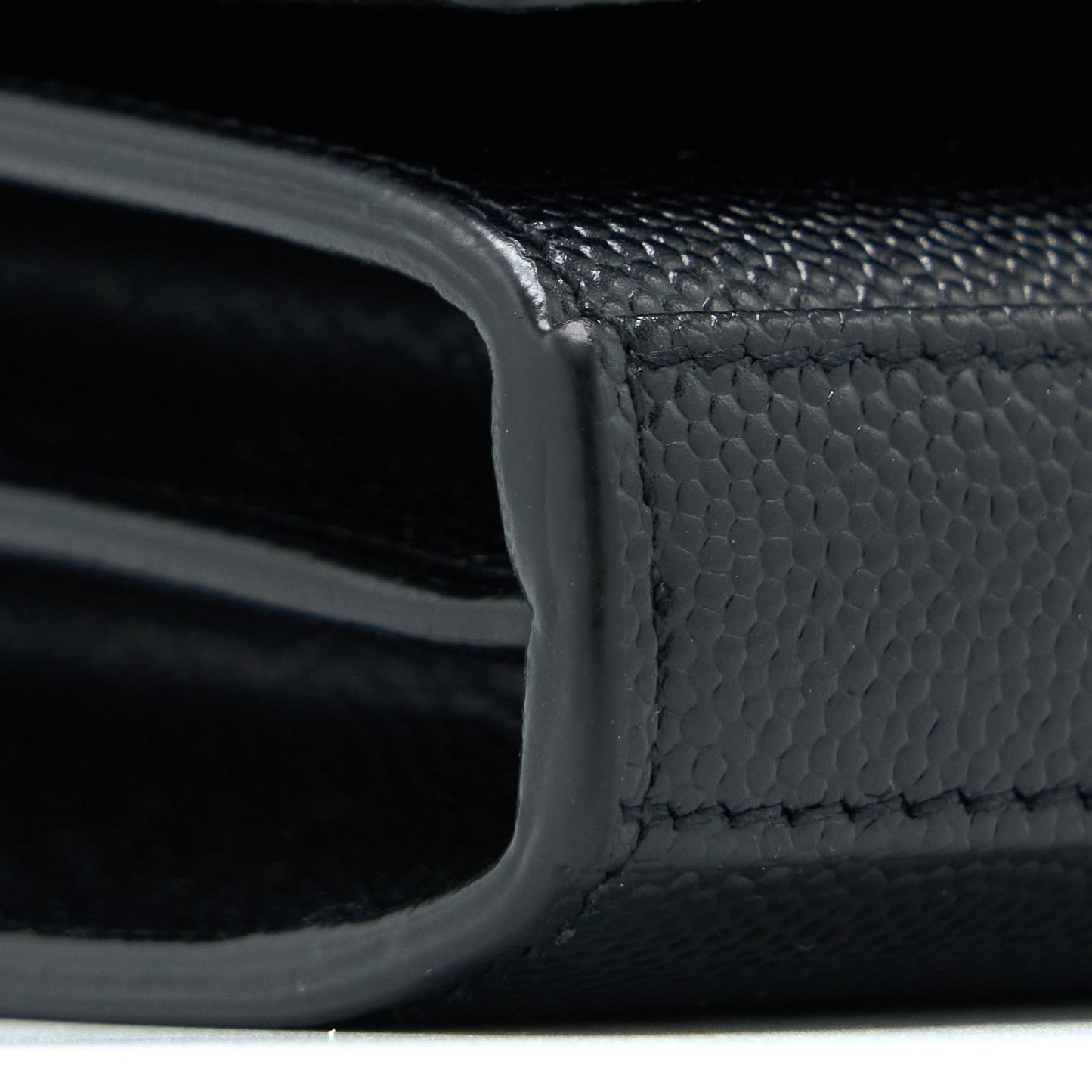 Saint Laurent / Kate Purse Grained Calfskin Black