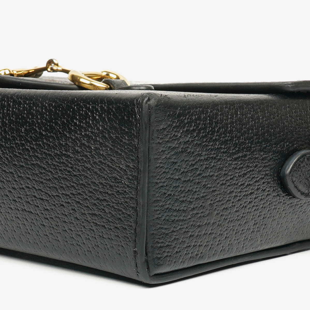 Gucci Black Horsebit 1955 Crossbody Bag