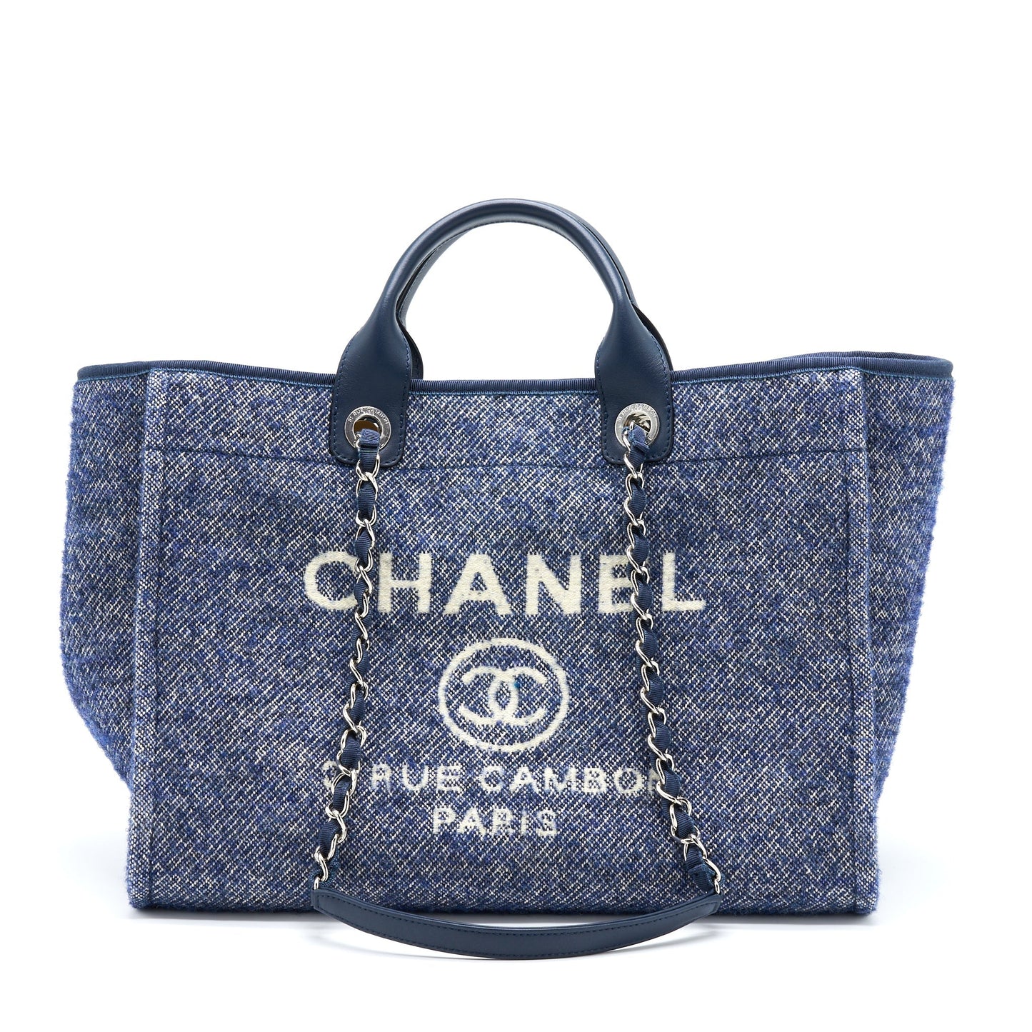 Chanel Deauville Tote bag Navy