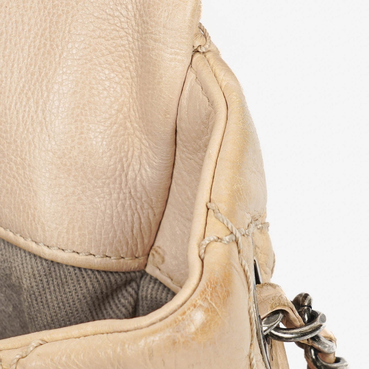 Chanel Quilted Wild Stitch Accordion Flap Bag