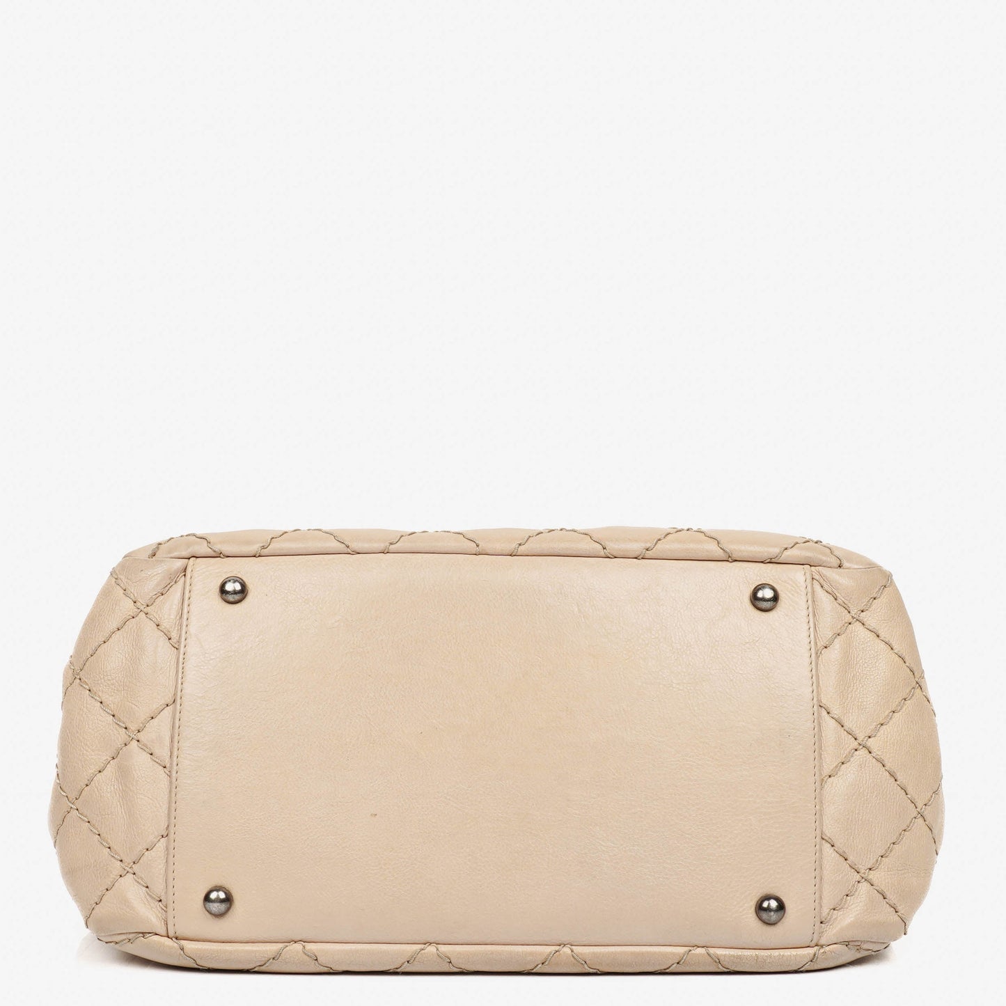 Chanel Quilted Wild Stitch Accordion Flap Bag