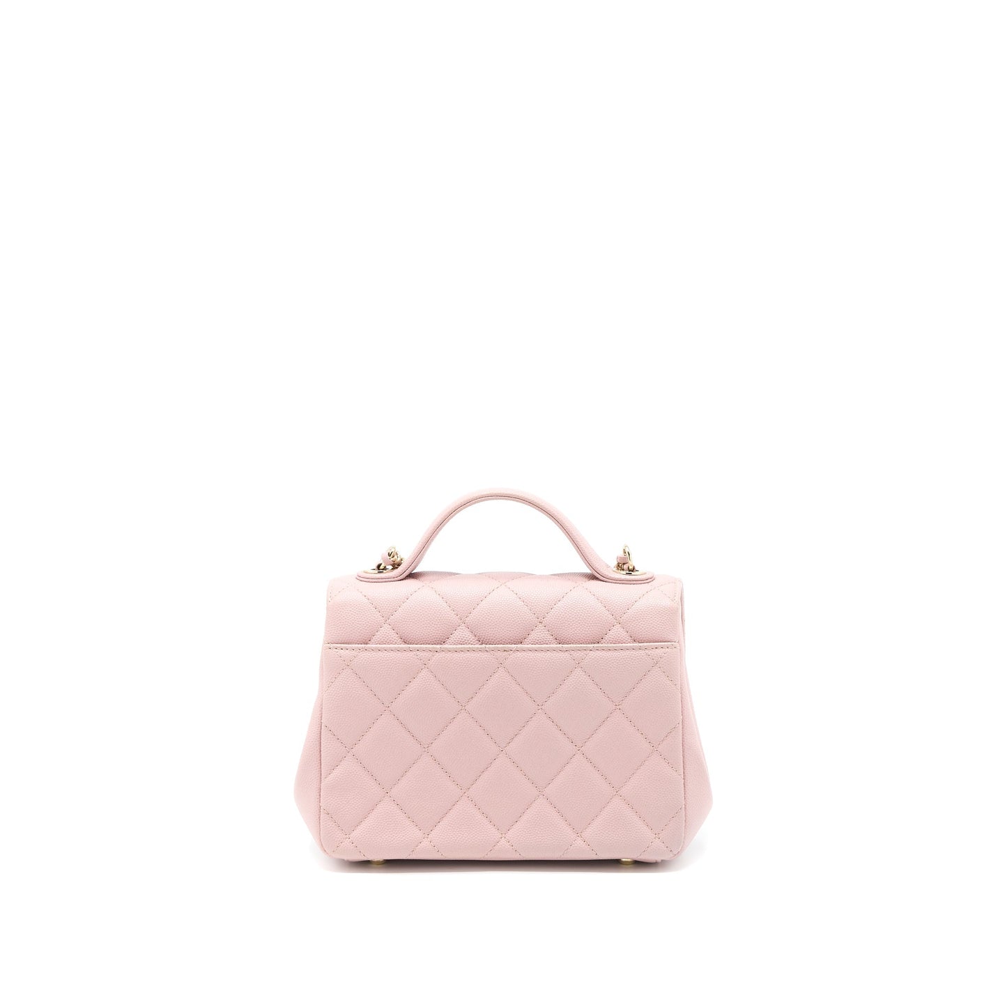 Chanel Small Business Affinity Bag Caviar Light Pink L