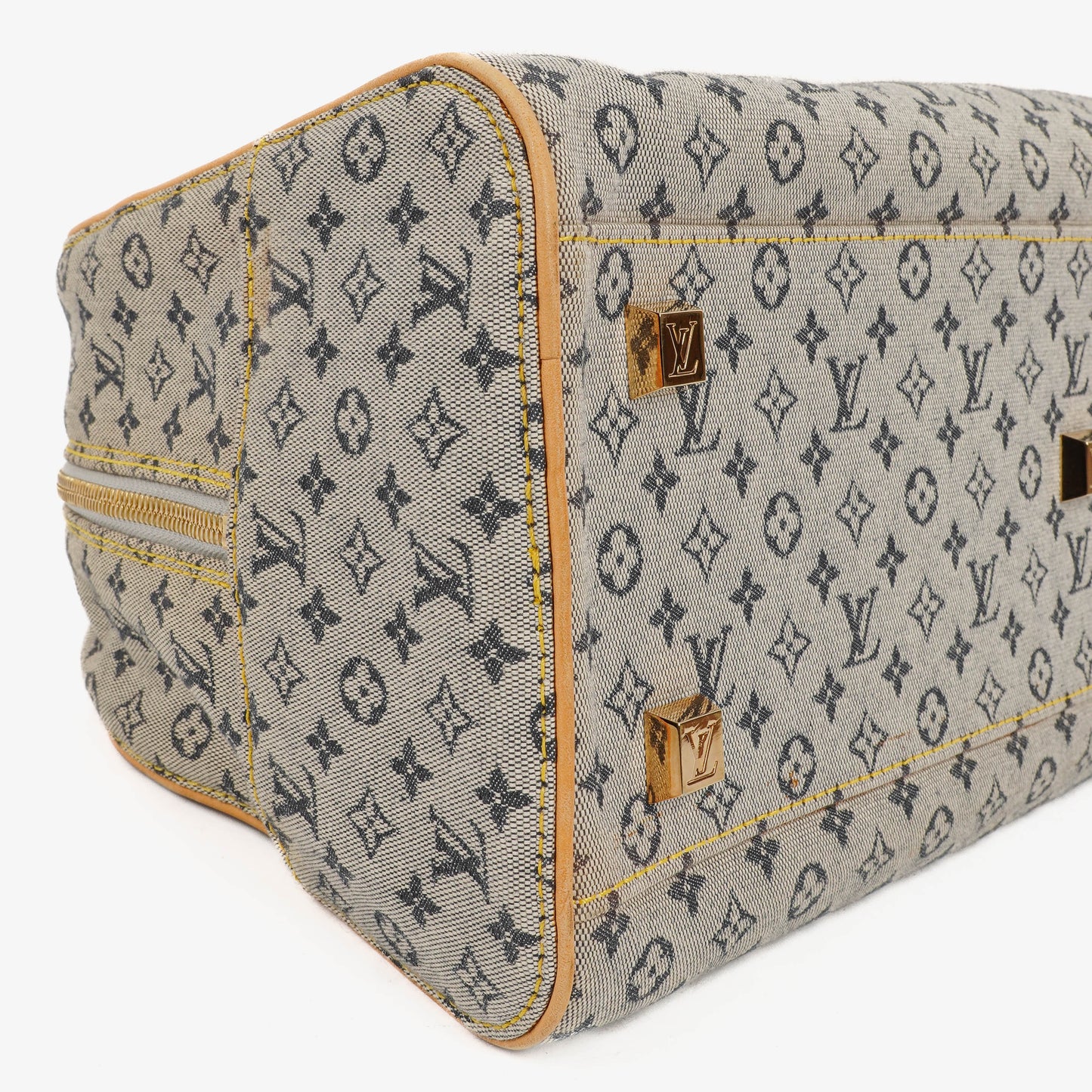 Louis Vuitton Tompkins Navy Monogram Mini Lin Bag