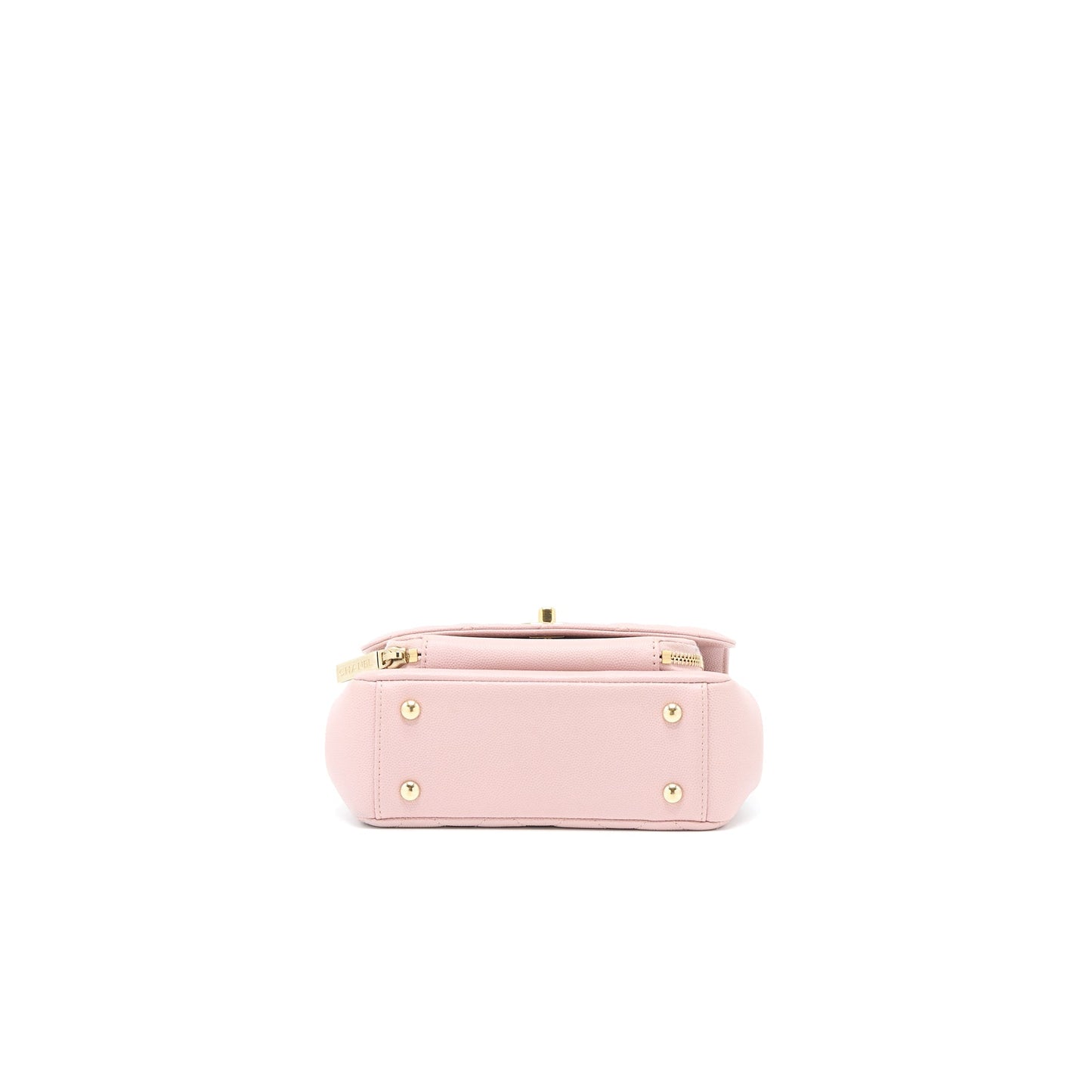 Chanel Small Business Affinity Bag Caviar Light Pink L