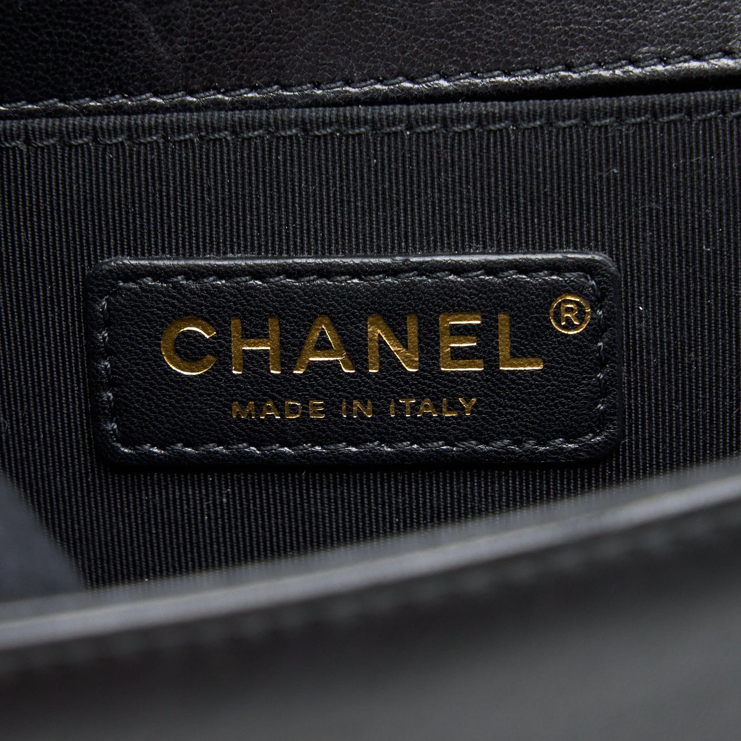 Chanel Small Jacket Boy Bag Lambskin/Tweed Black