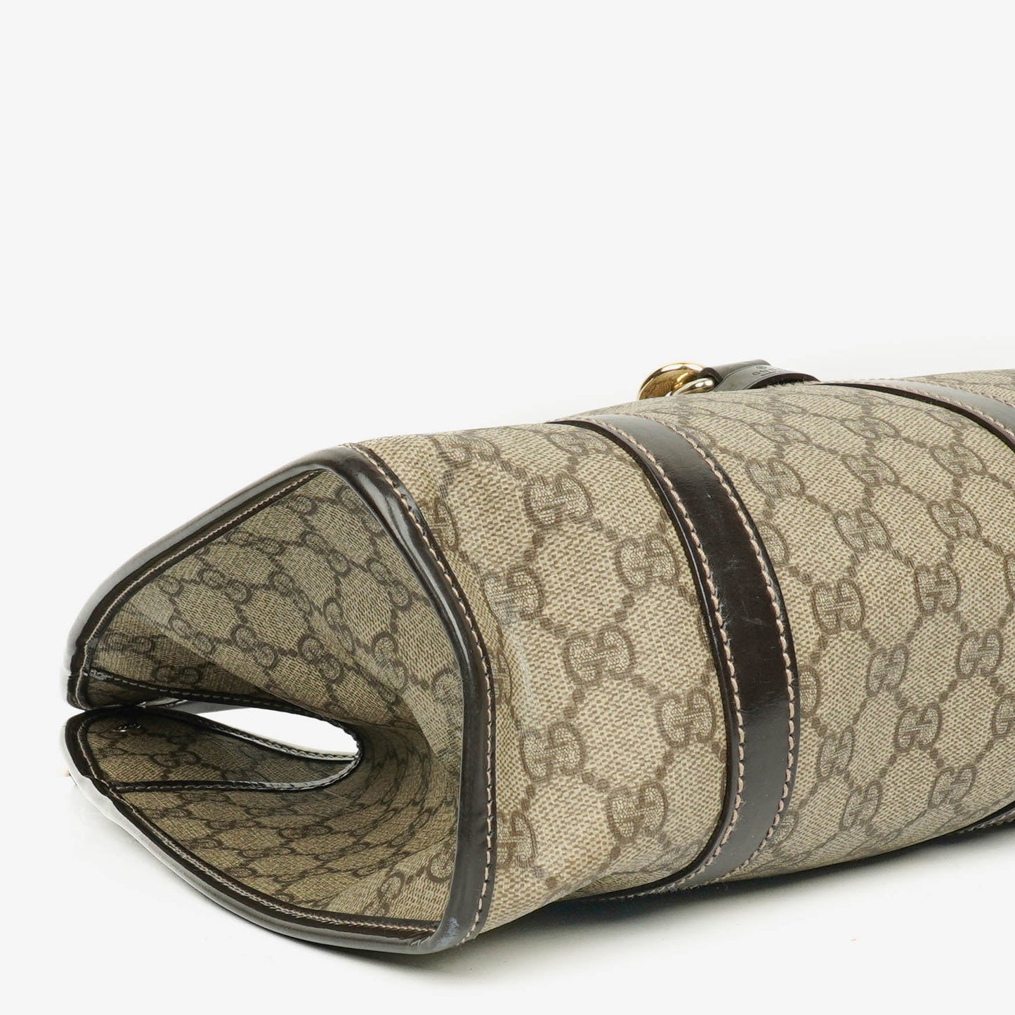 Gucci Supreme GG Canvas Bardot Joy Shoulder Bag