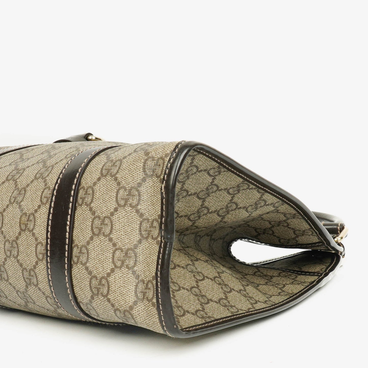 Gucci Supreme GG Canvas Bardot Joy Shoulder Bag