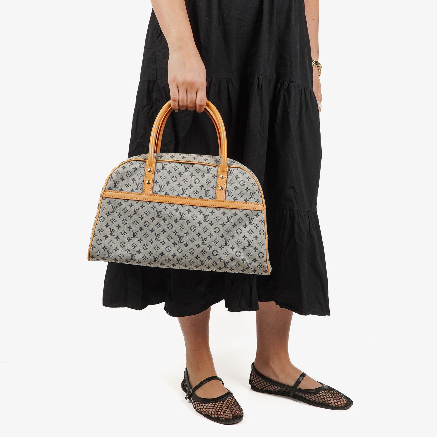 Louis Vuitton Tompkins Navy Monogram Mini Lin Bag