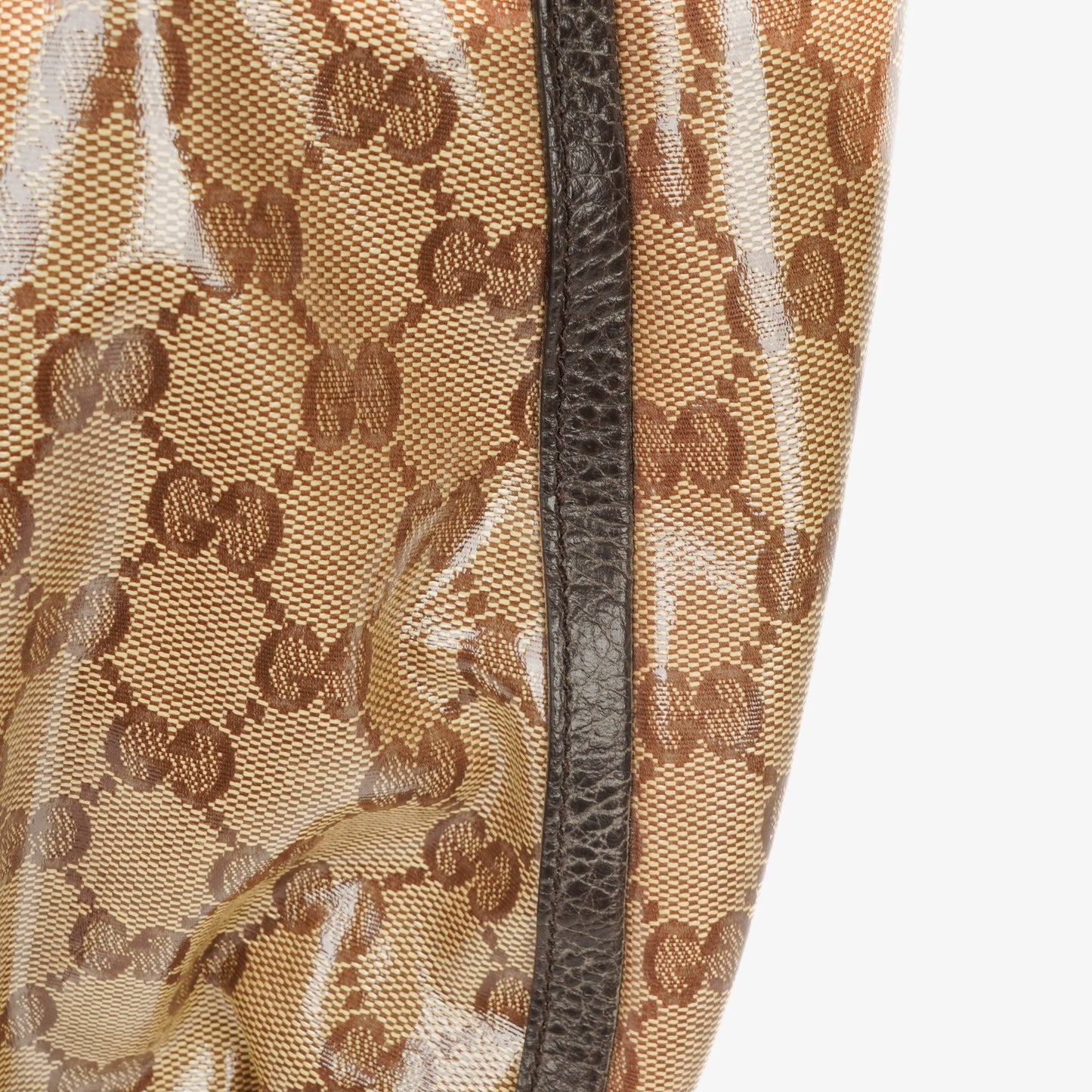 Gucci GG Crystal Coated Canvas D Ring Tote Bag