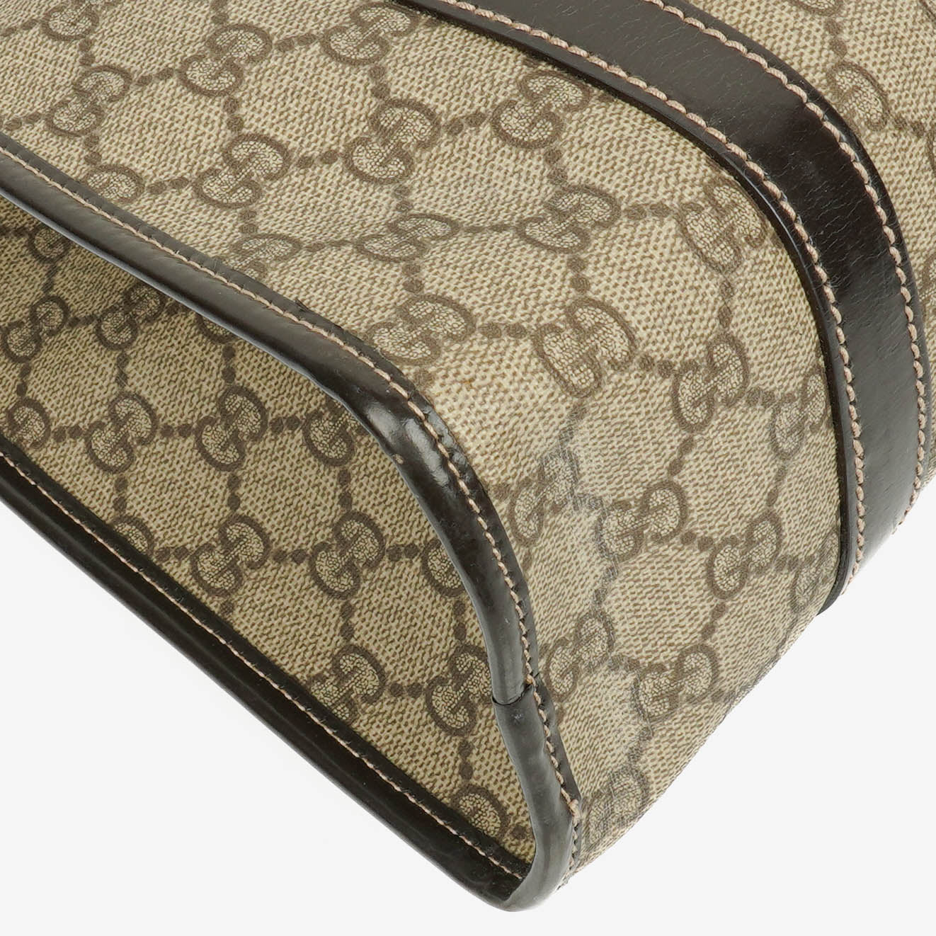 Gucci Supreme GG Canvas Bardot Joy Shoulder Bag