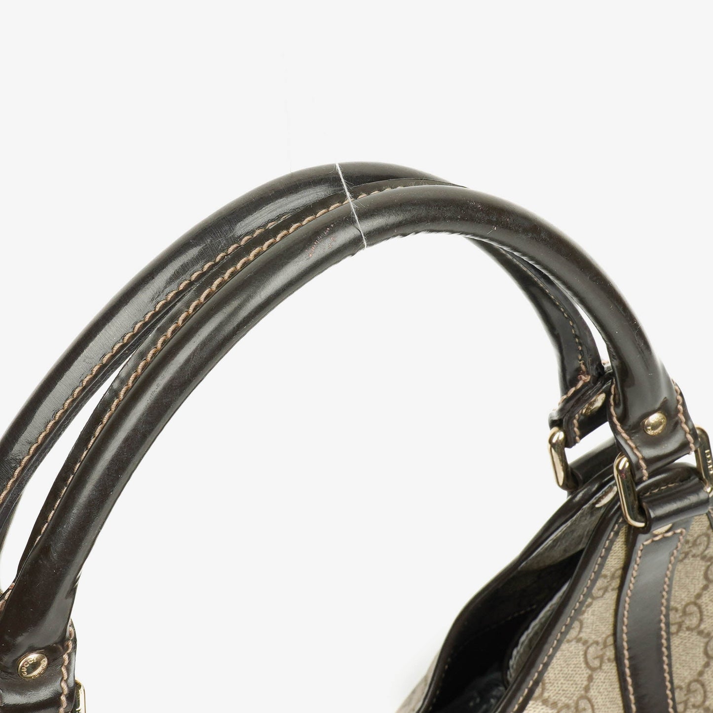 Gucci Supreme GG Canvas Bardot Joy Shoulder Bag