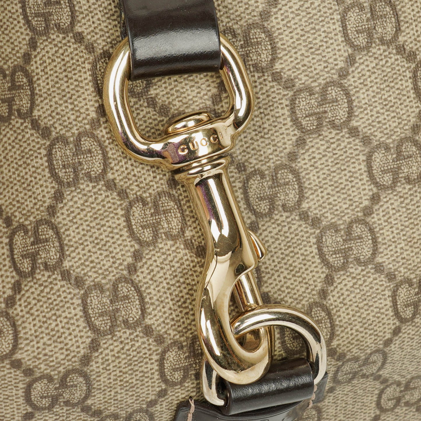 Gucci Supreme GG Canvas Bardot Joy Shoulder Bag