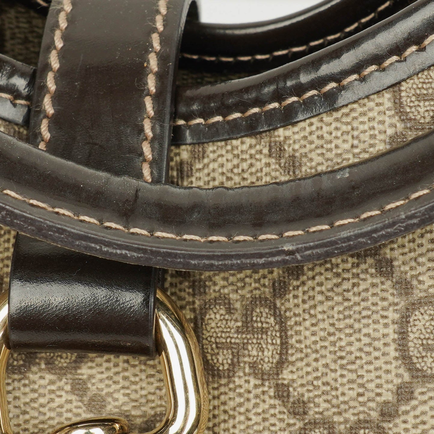 Gucci Supreme GG Canvas Bardot Joy Shoulder Bag