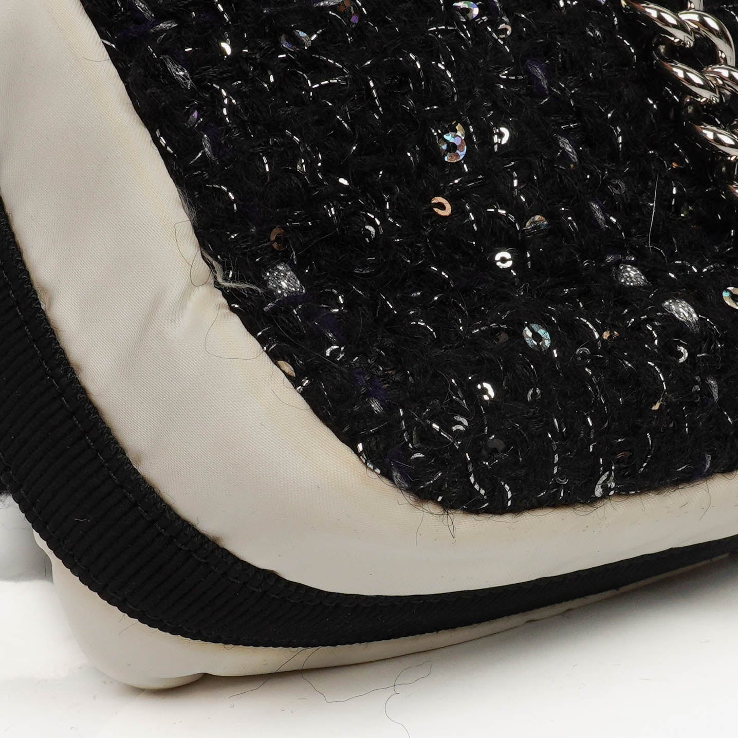 Chanel Multicolour Astronaut Essentials Nylon/Tweed Flap Bag