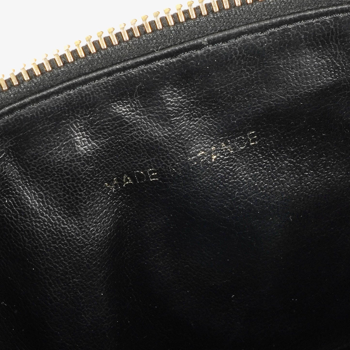 Chanel Black Patent Leather Vanity Case