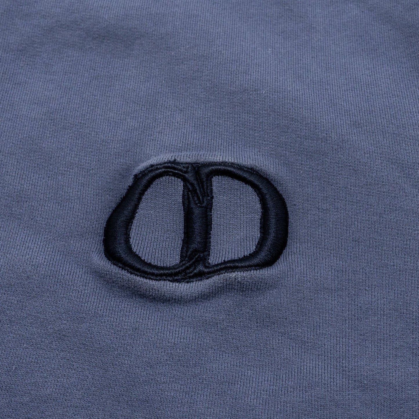 Dior Size S Embossed Sweatshirt Cotton Purple Grey