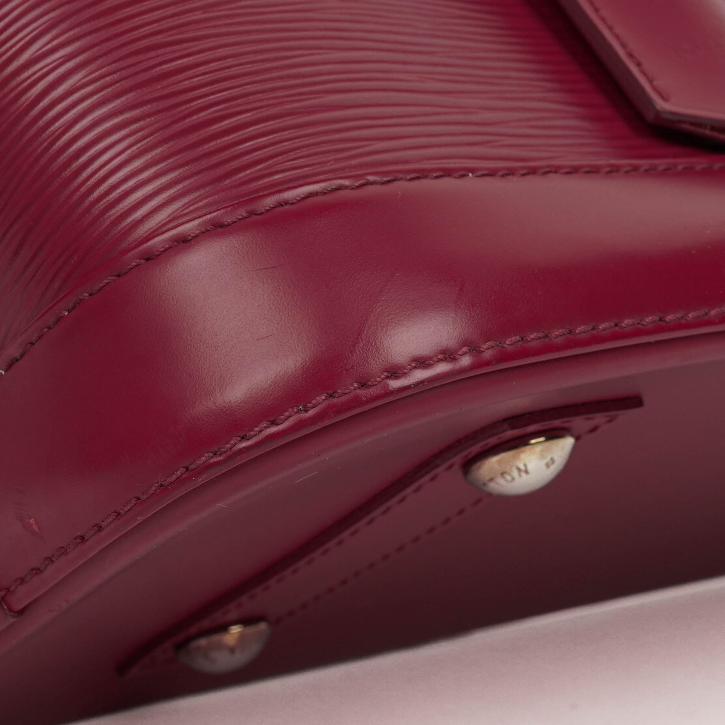 Louis Vuitton Fuchsia Epi Leather Alma PM Handbag