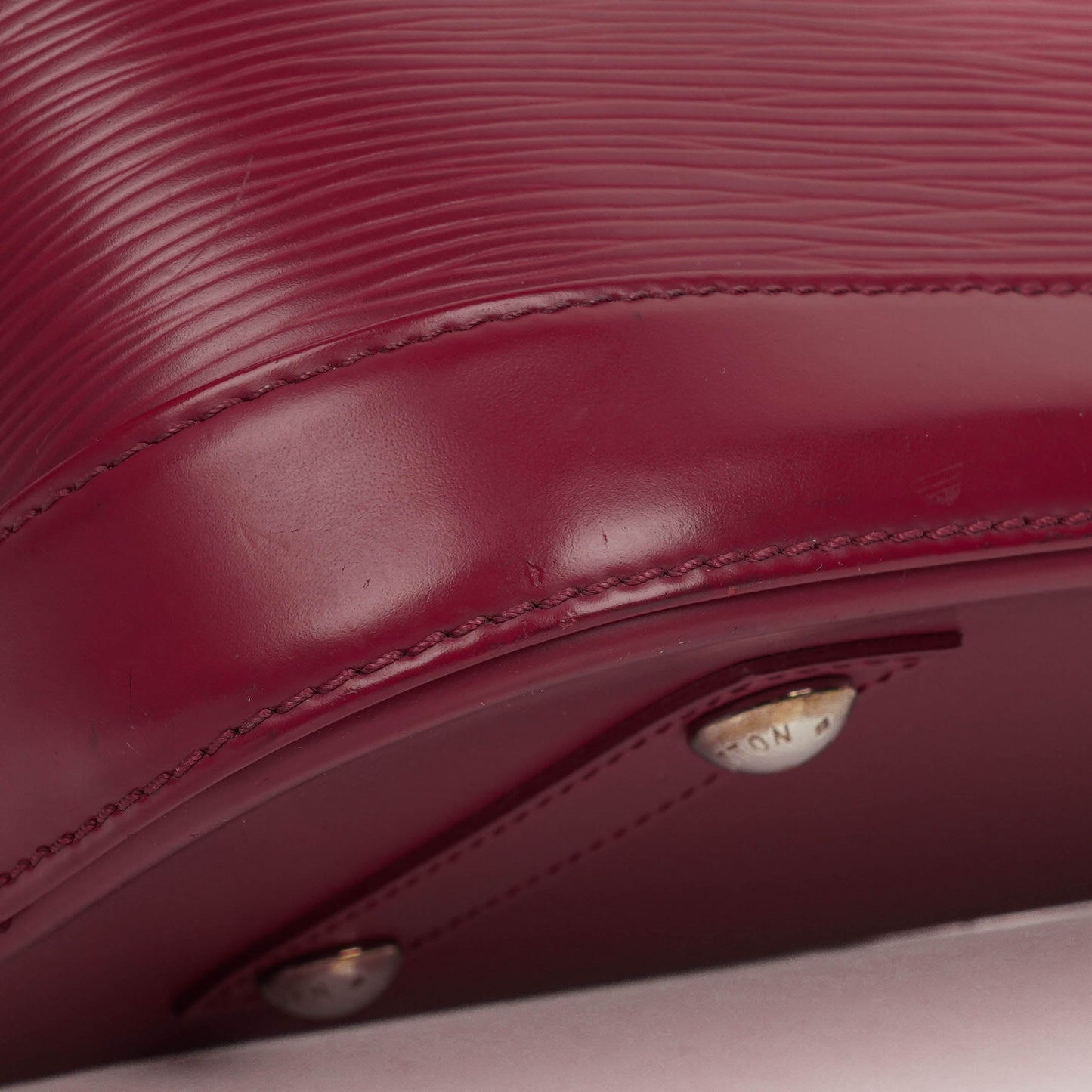 Louis Vuitton Fuchsia Epi Leather Alma PM Handbag