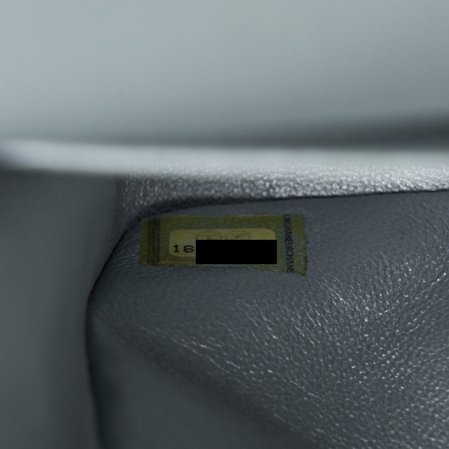 Chanel Medium Classic Flap Bag Silver Grey
